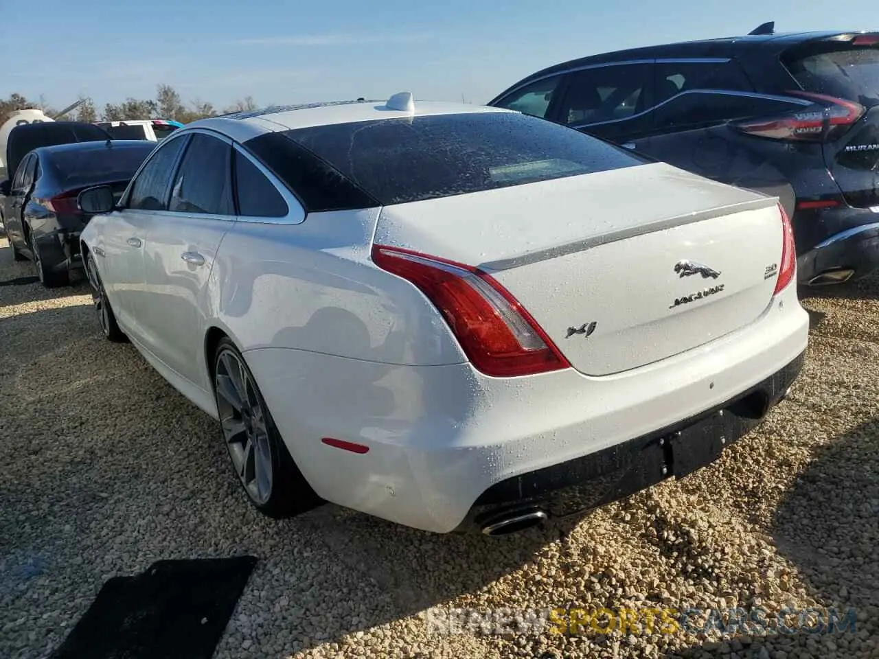 2 fotografías del automóvil dañado SAJWJ1CD6K8W20725 JAGUAR XJ 2019