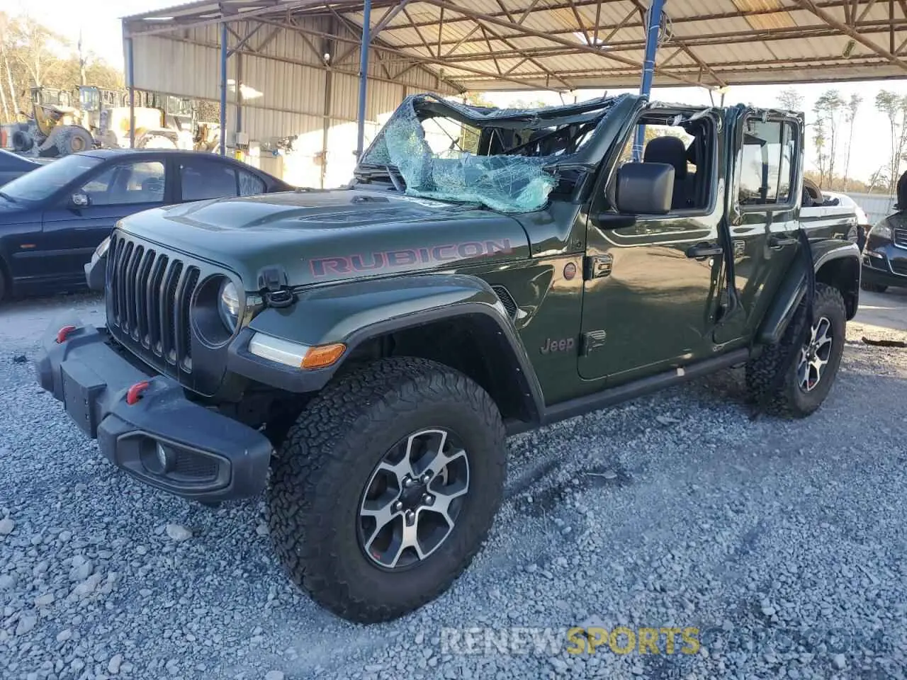 1 fotografías del automóvil dañado 1C4HJXFN6MW652765 JEEP All Models 2021