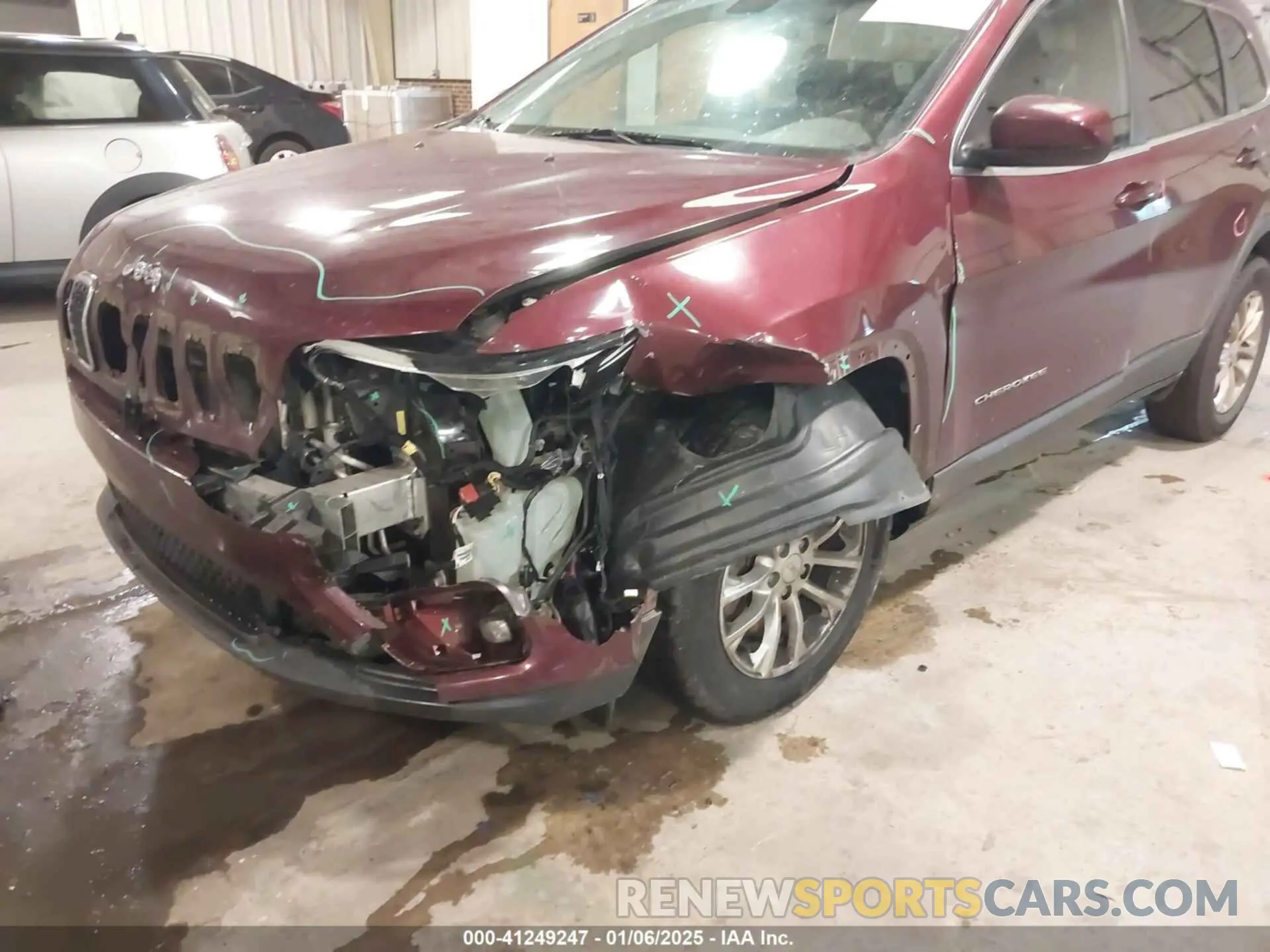 6 fotografías del automóvil dañado 1C4PJLCB6KD220443 JEEP CHEROKEE 2019