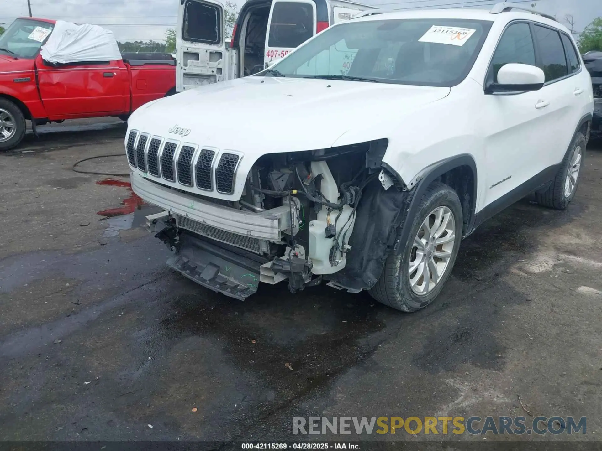 6 fotografías del automóvil dañado 1C4PJLCB8KD416836 JEEP CHEROKEE 2019