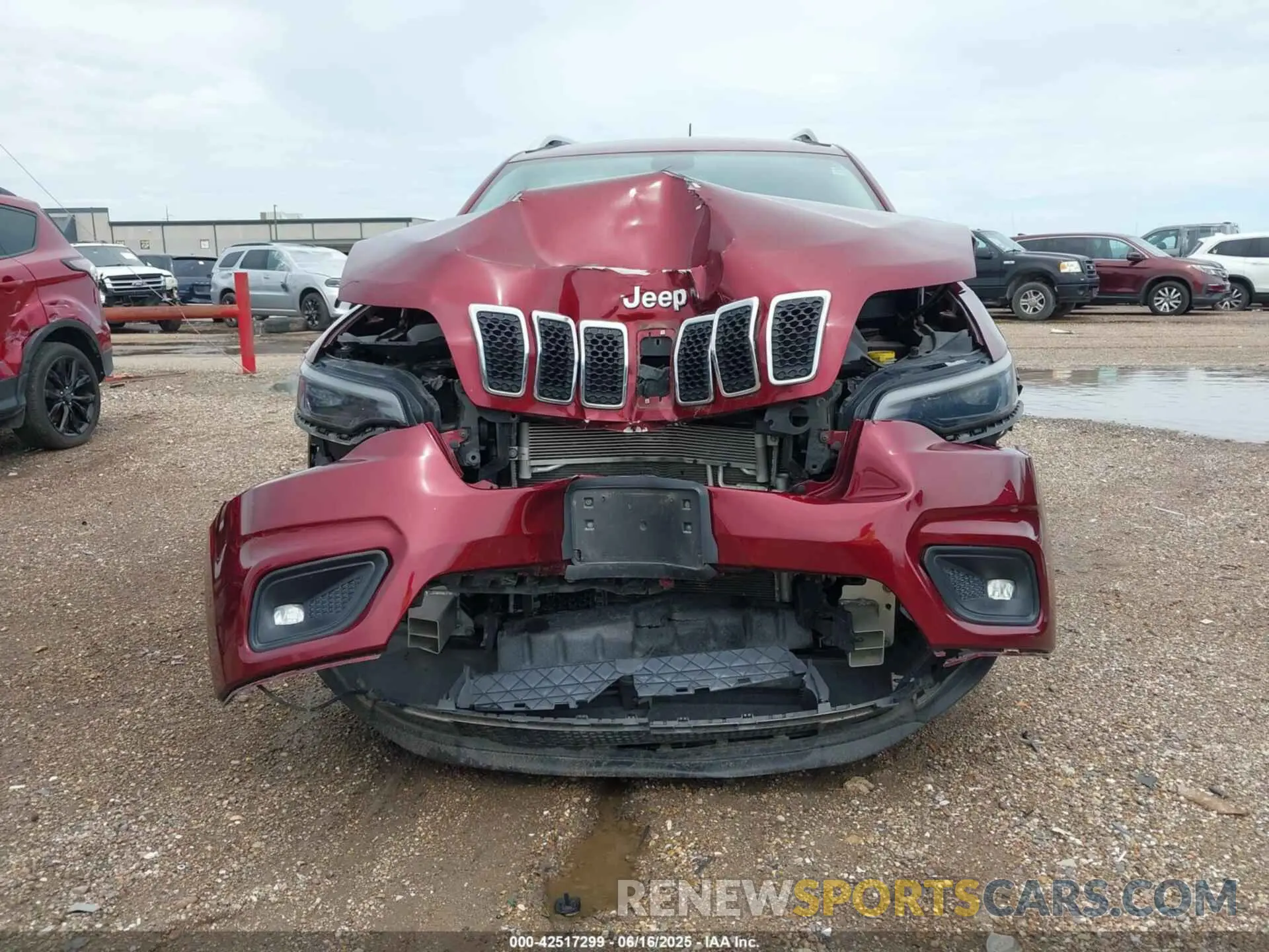 12 fotografías del automóvil dañado 1C4PJLCBXKD333280 JEEP CHEROKEE 2019