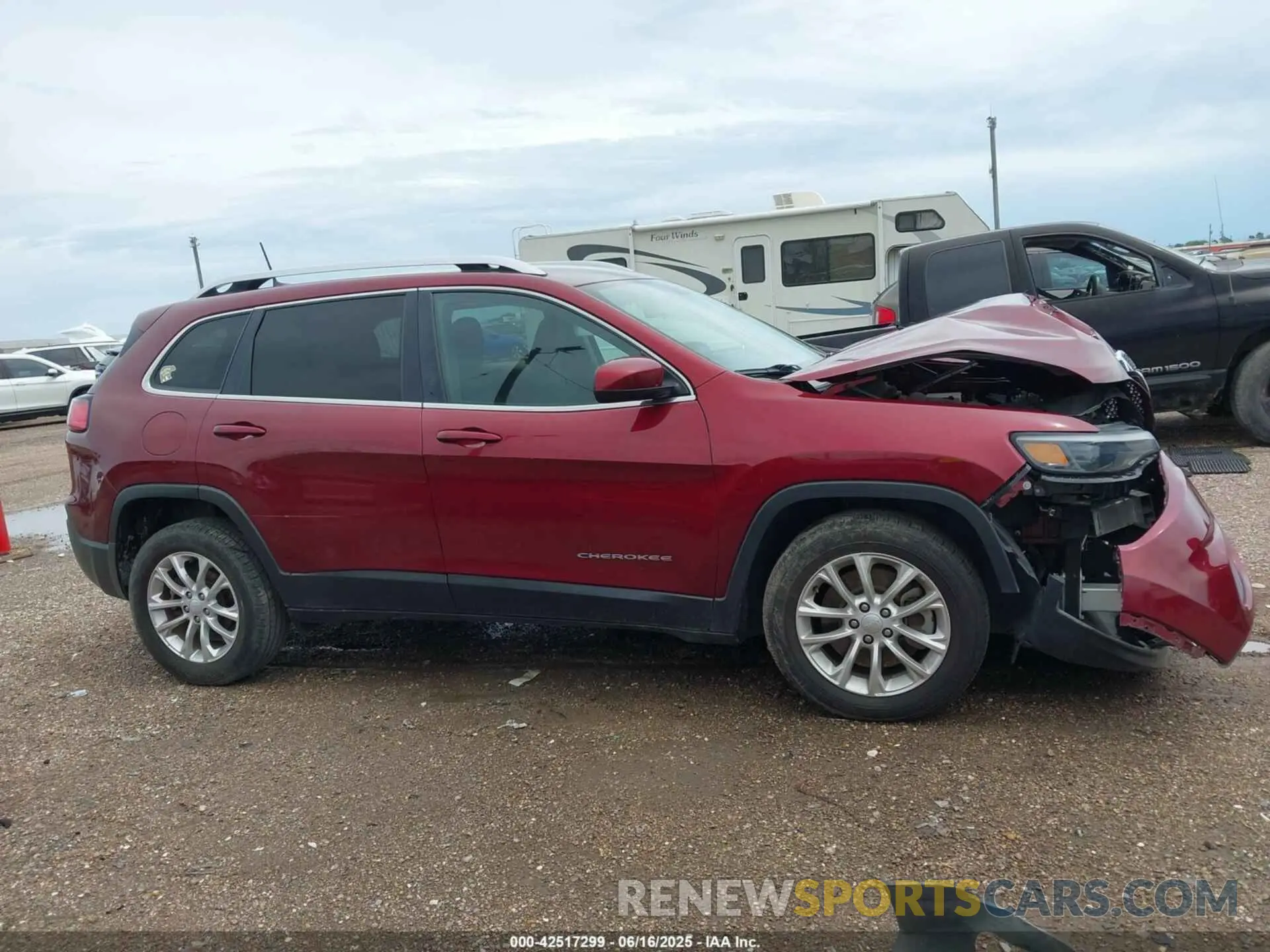 13 fotografías del automóvil dañado 1C4PJLCBXKD333280 JEEP CHEROKEE 2019