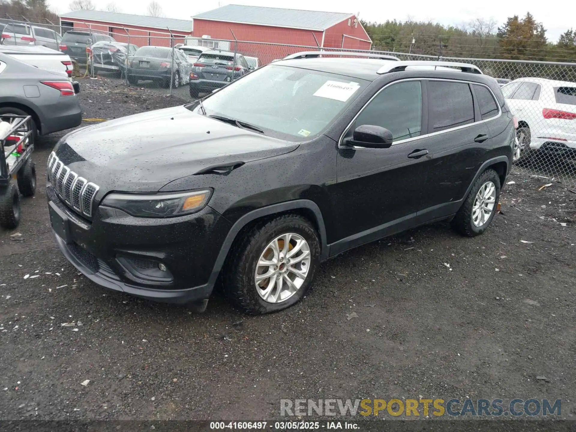 2 fotografías del automóvil dañado 1C4PJLCBXKD357403 JEEP CHEROKEE 2019