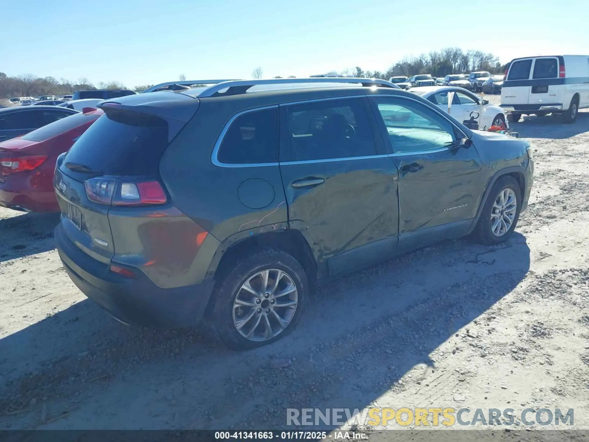 4 fotografías del automóvil dañado 1C4PJLCX1KD120603 JEEP CHEROKEE 2019