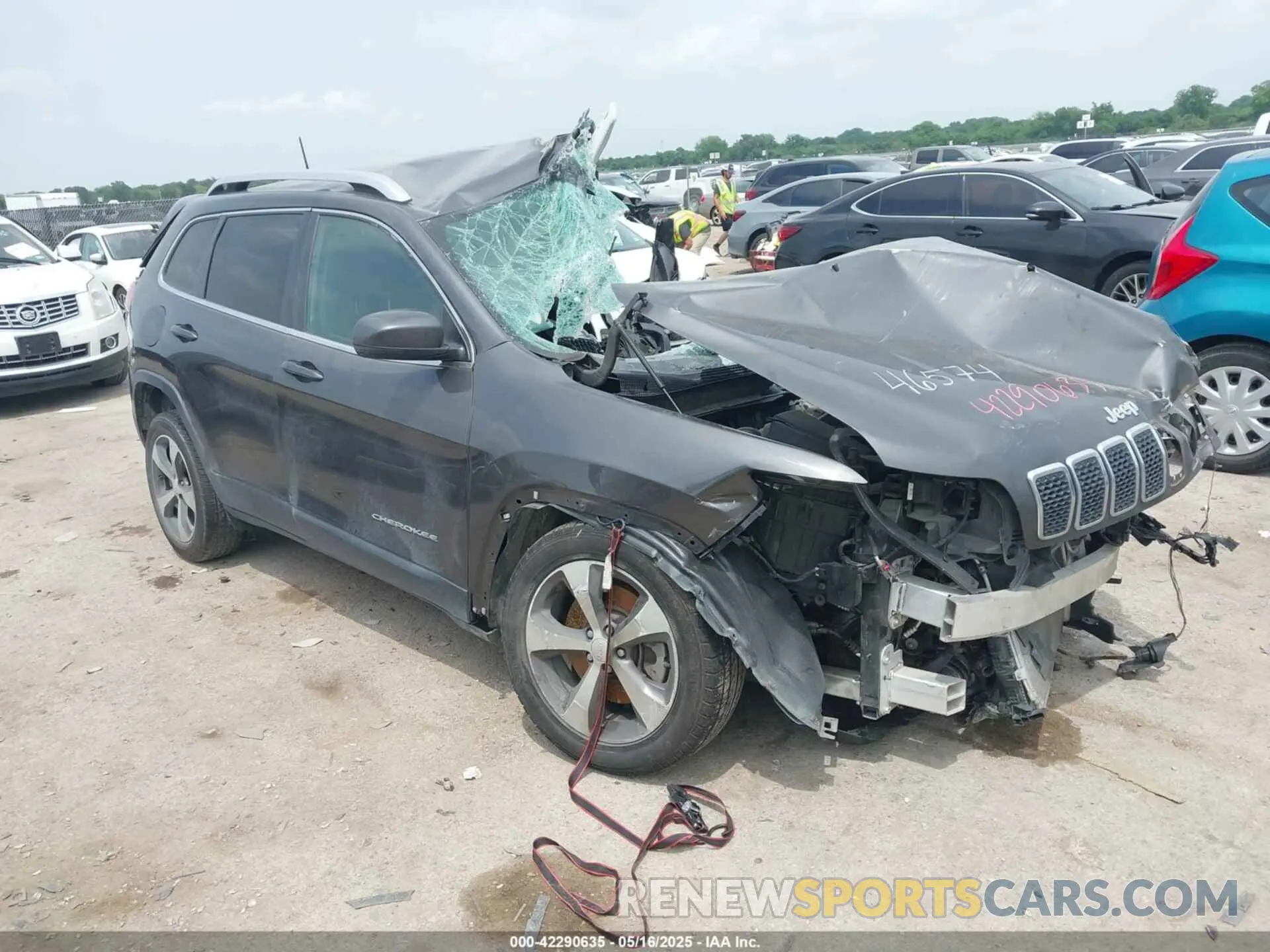 1 fotografías del automóvil dañado 1C4PJLDB0KD487950 JEEP CHEROKEE 2019