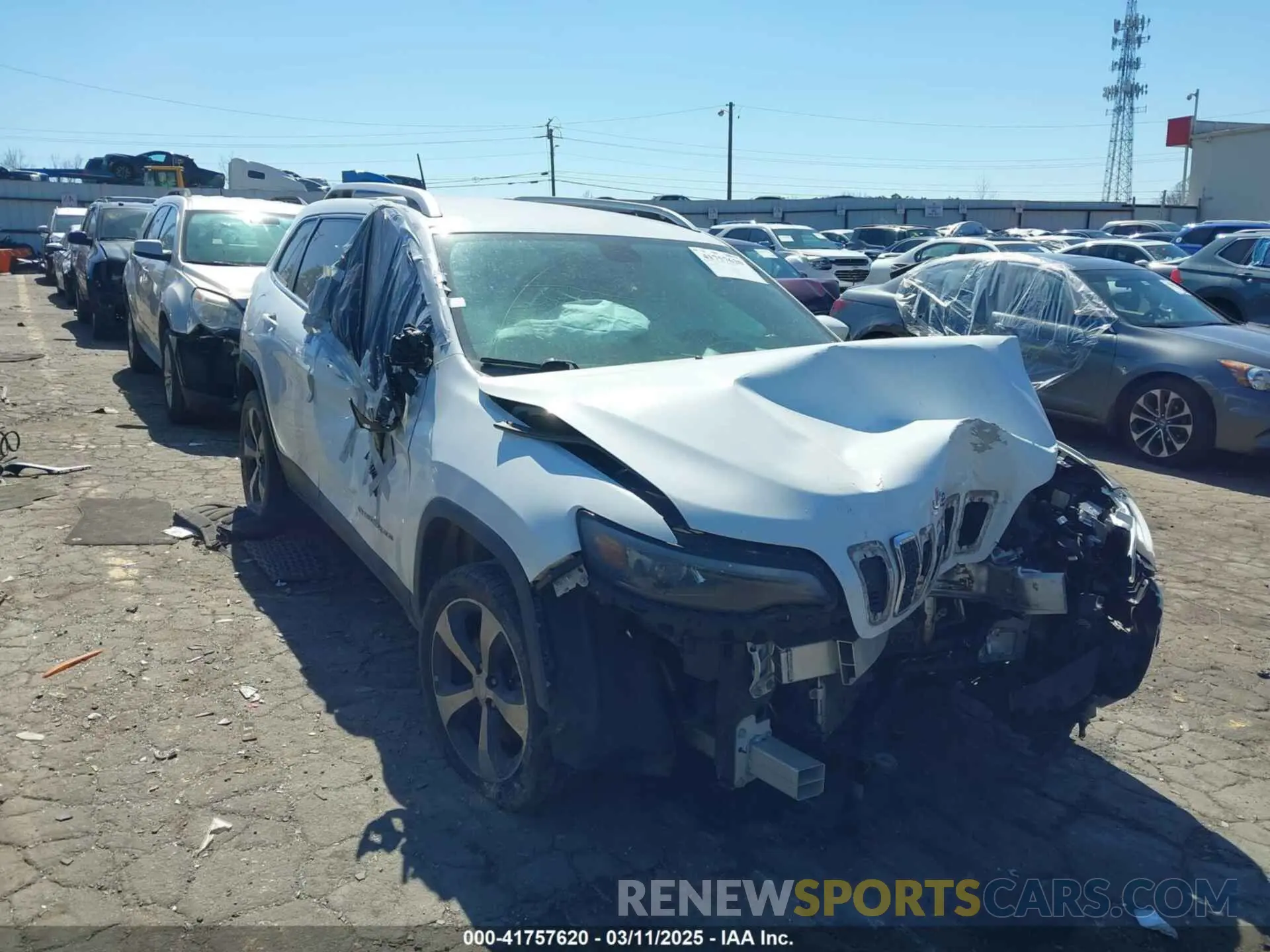 1 fotografías del automóvil dañado 1C4PJLDB1KD302241 JEEP CHEROKEE 2019