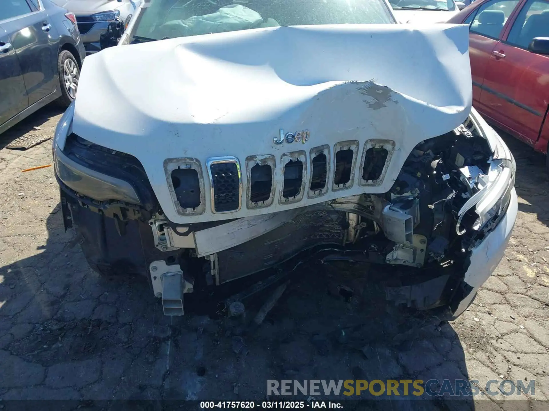 6 fotografías del automóvil dañado 1C4PJLDB1KD302241 JEEP CHEROKEE 2019