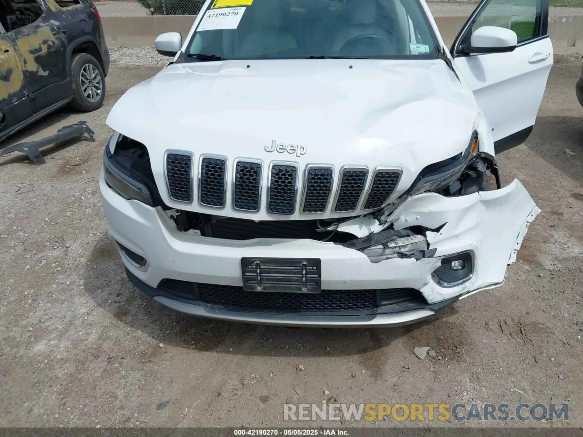 6 fotografías del automóvil dañado 1C4PJLDB1KD387310 JEEP CHEROKEE 2019