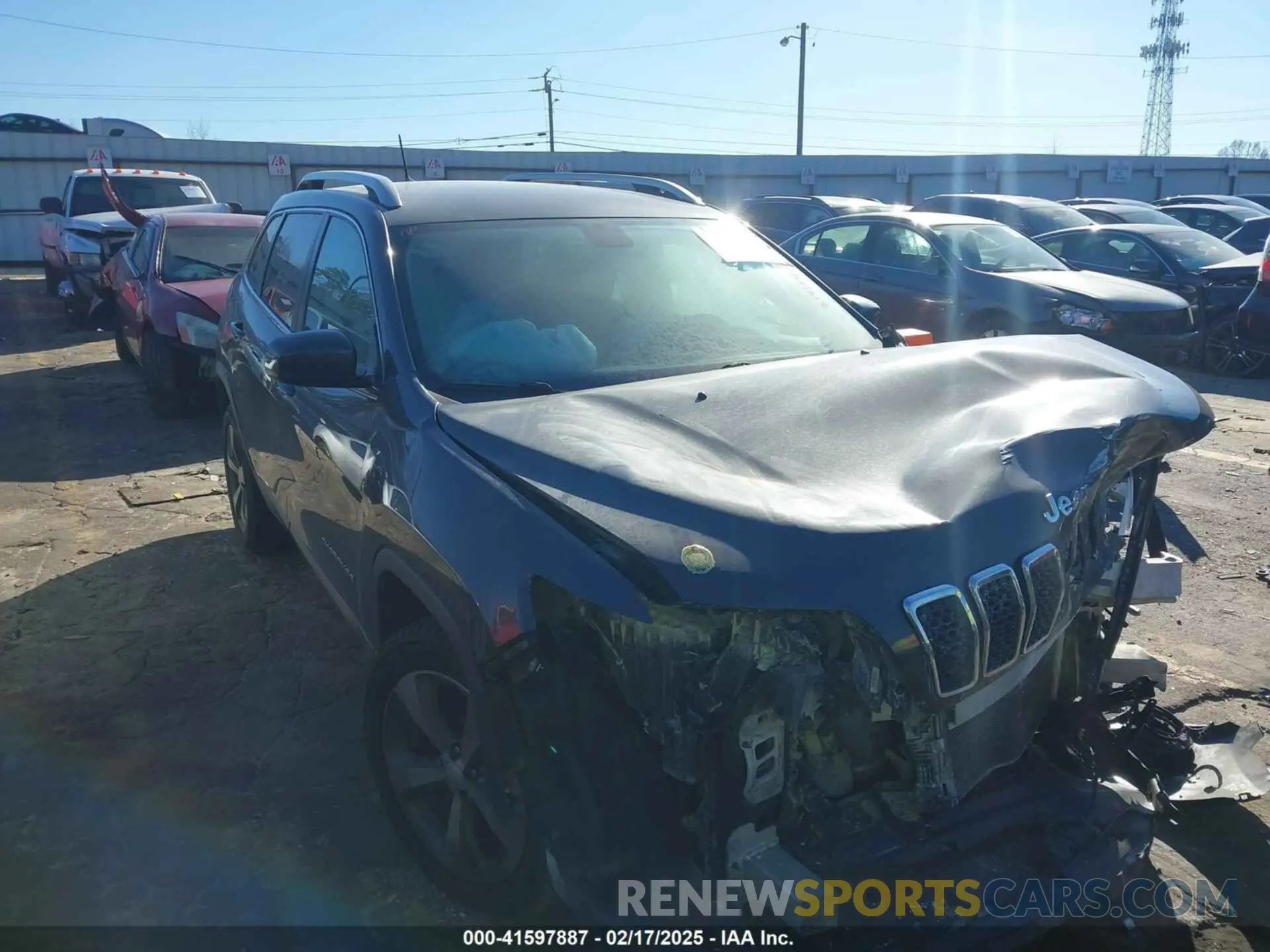 1 fotografías del automóvil dañado 1C4PJLDB2KD143844 JEEP CHEROKEE 2019
