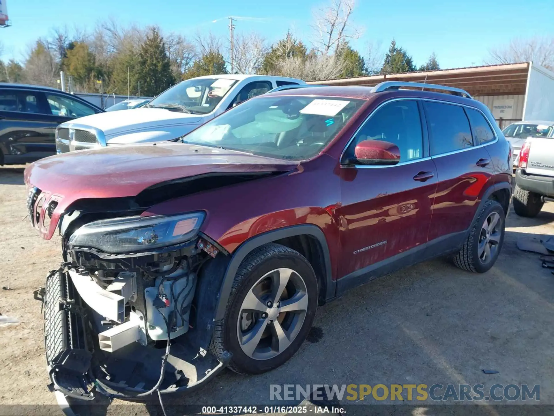 14 fotografías del automóvil dañado 1C4PJLDB5KD185344 JEEP CHEROKEE 2019
