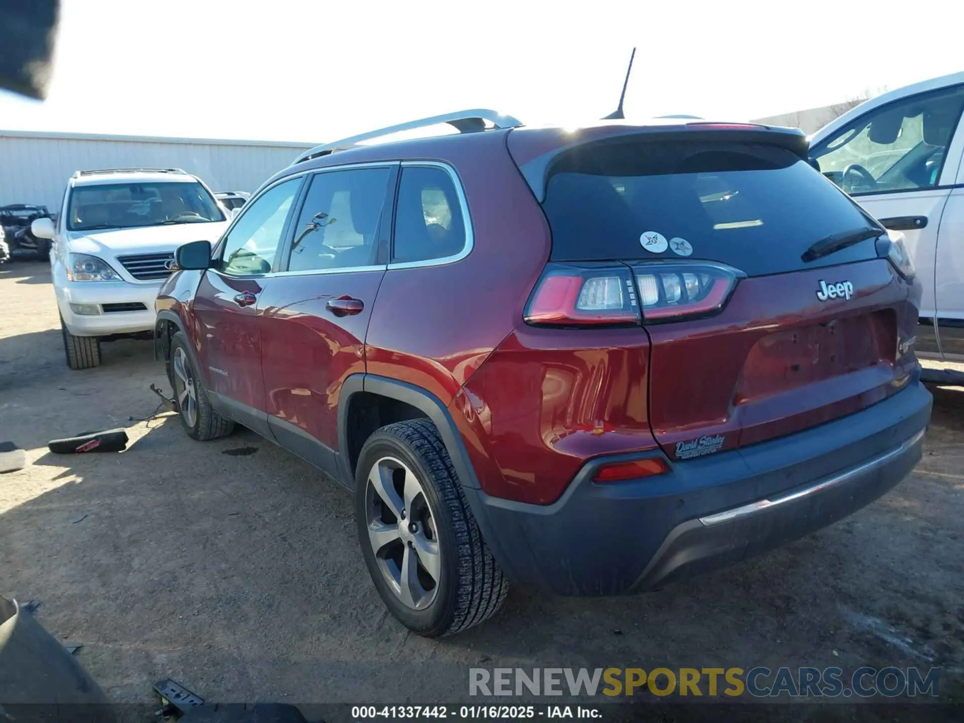 3 fotografías del automóvil dañado 1C4PJLDB5KD185344 JEEP CHEROKEE 2019