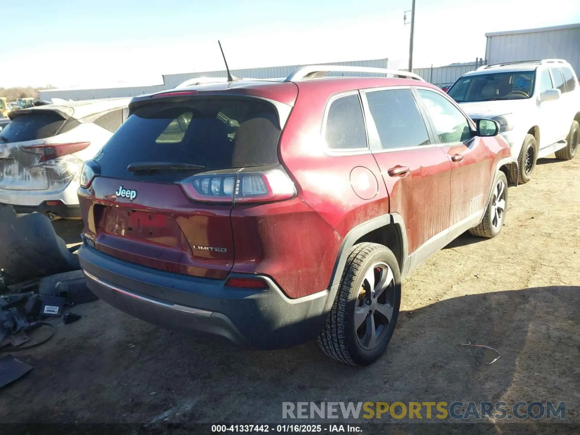 4 fotografías del automóvil dañado 1C4PJLDB5KD185344 JEEP CHEROKEE 2019