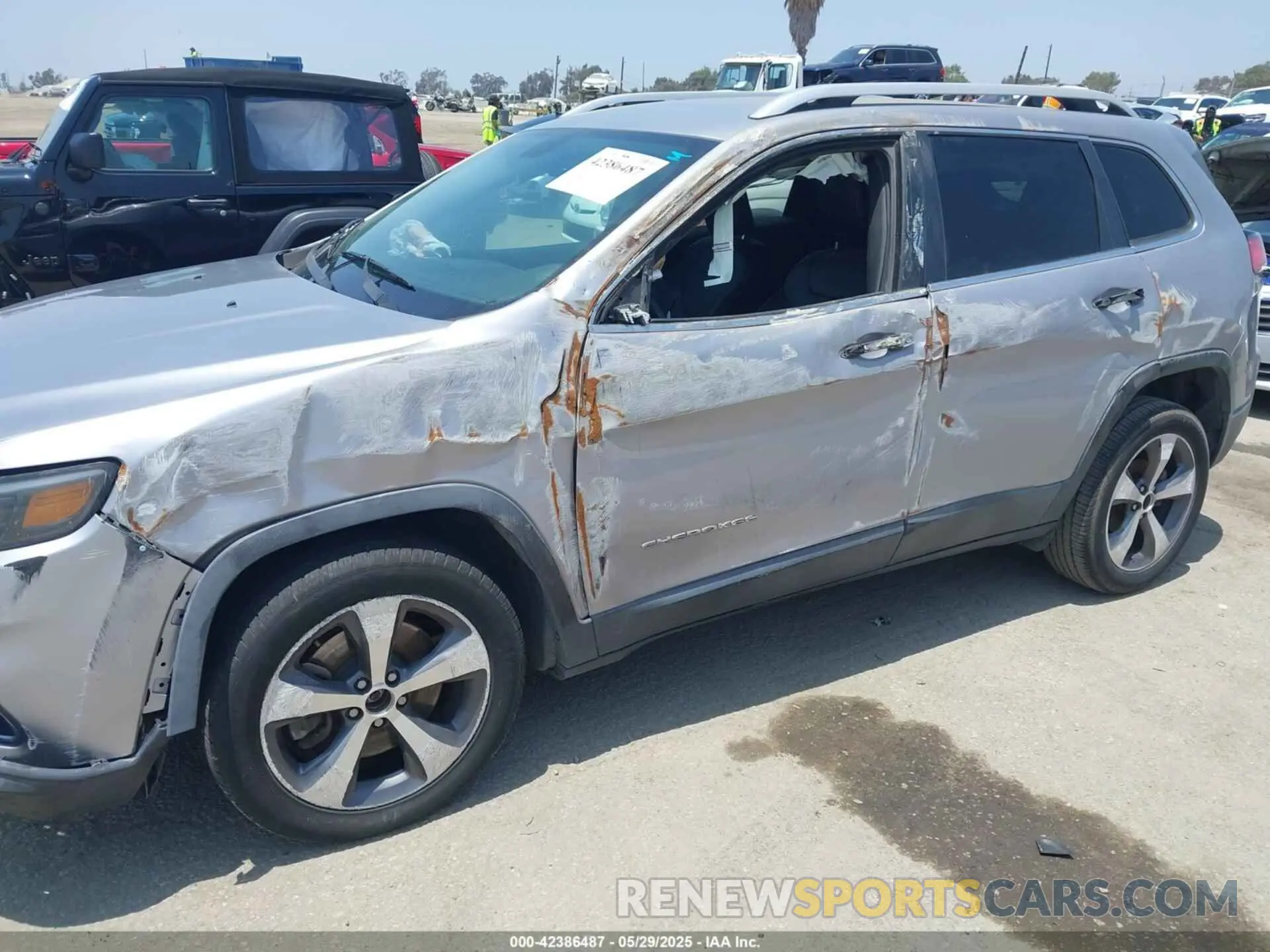 6 fotografías del automóvil dañado 1C4PJLDB7KD207845 JEEP CHEROKEE 2019