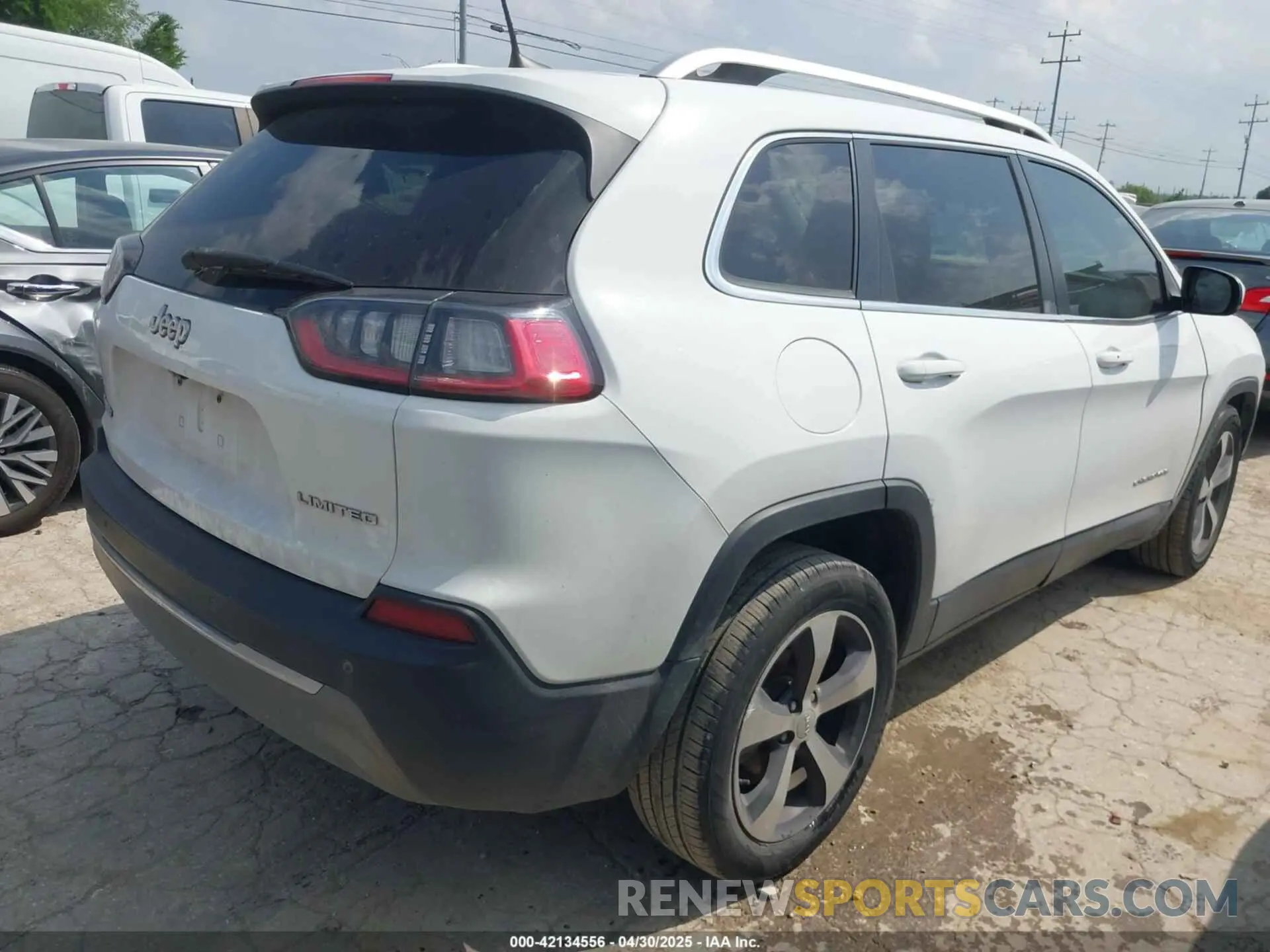 4 fotografías del automóvil dañado 1C4PJLDB9KD416231 JEEP CHEROKEE 2019