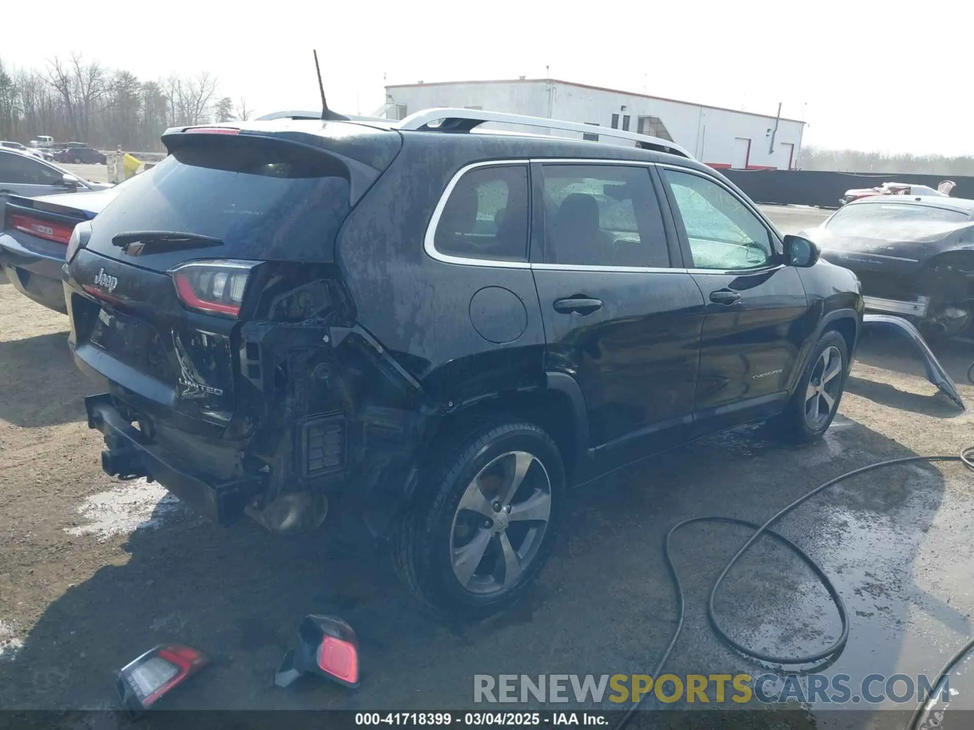 4 fotografías del automóvil dañado 1C4PJLDBXKD433958 JEEP CHEROKEE 2019