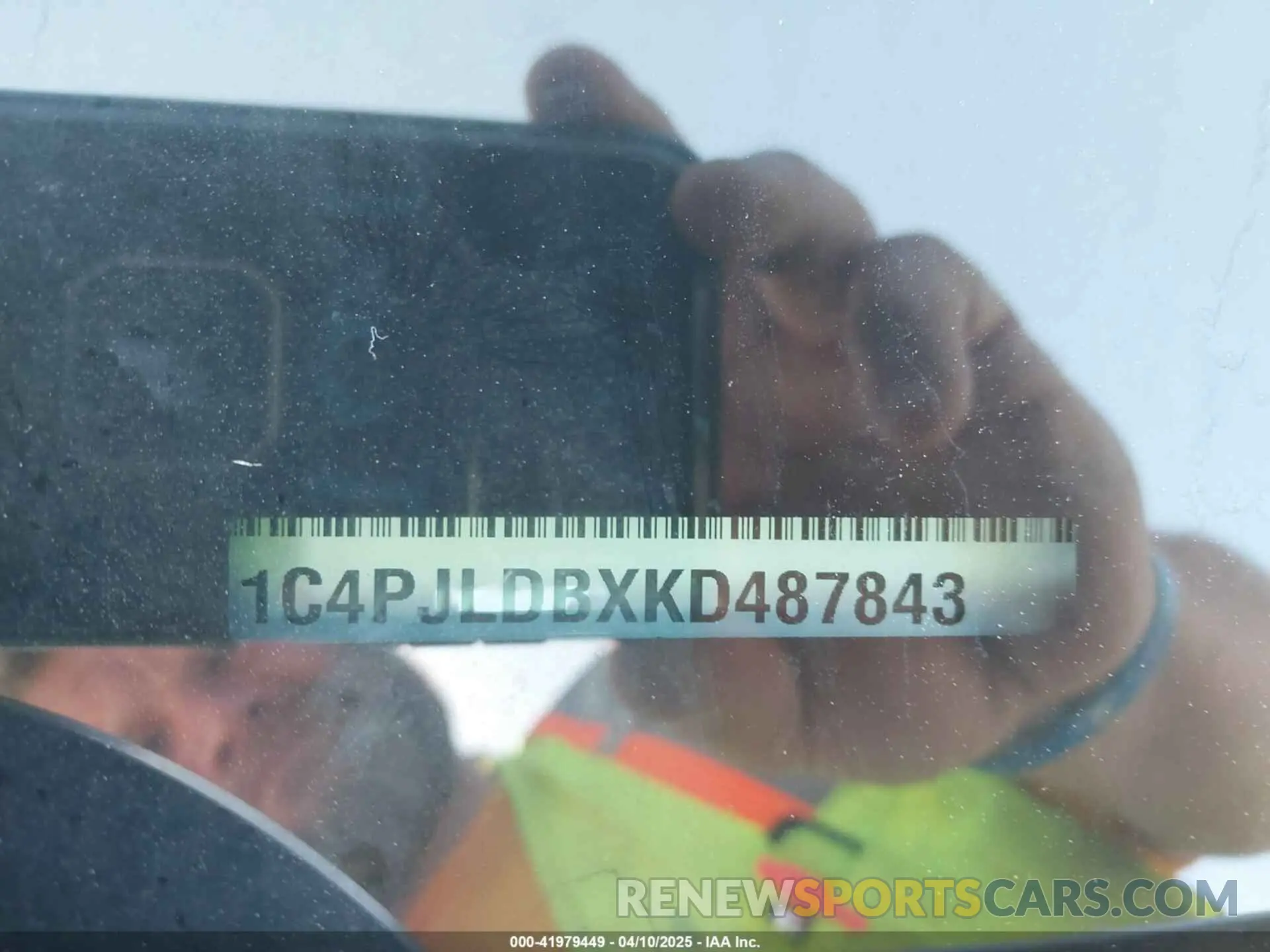 9 fotografías del automóvil dañado 1C4PJLDBXKD487843 JEEP CHEROKEE 2019