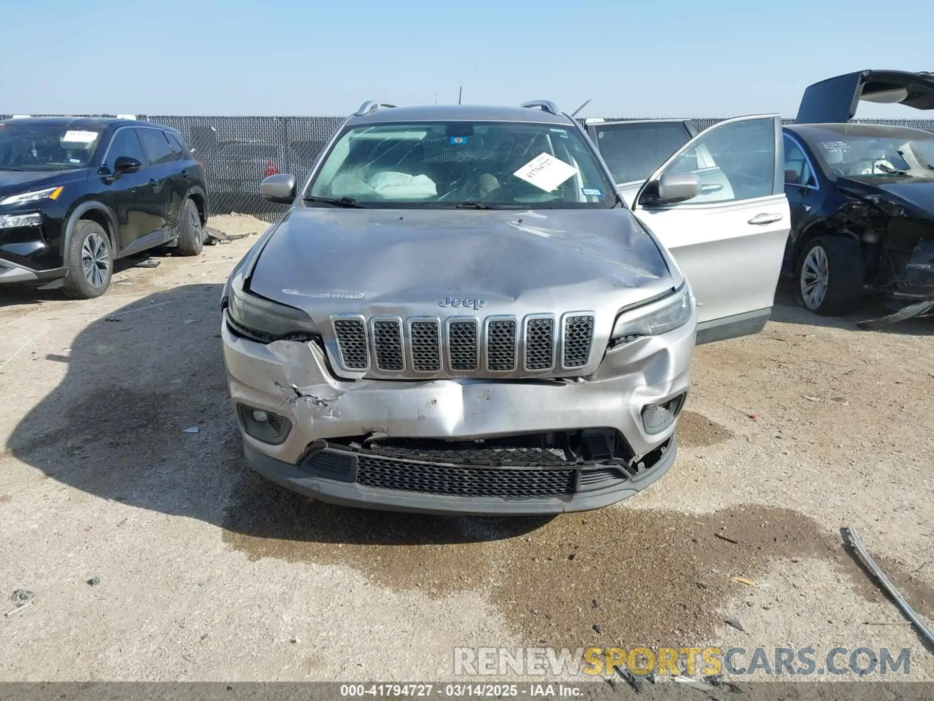 6 fotografías del automóvil dañado 1C4PJLLB0KD419780 JEEP CHEROKEE 2019
