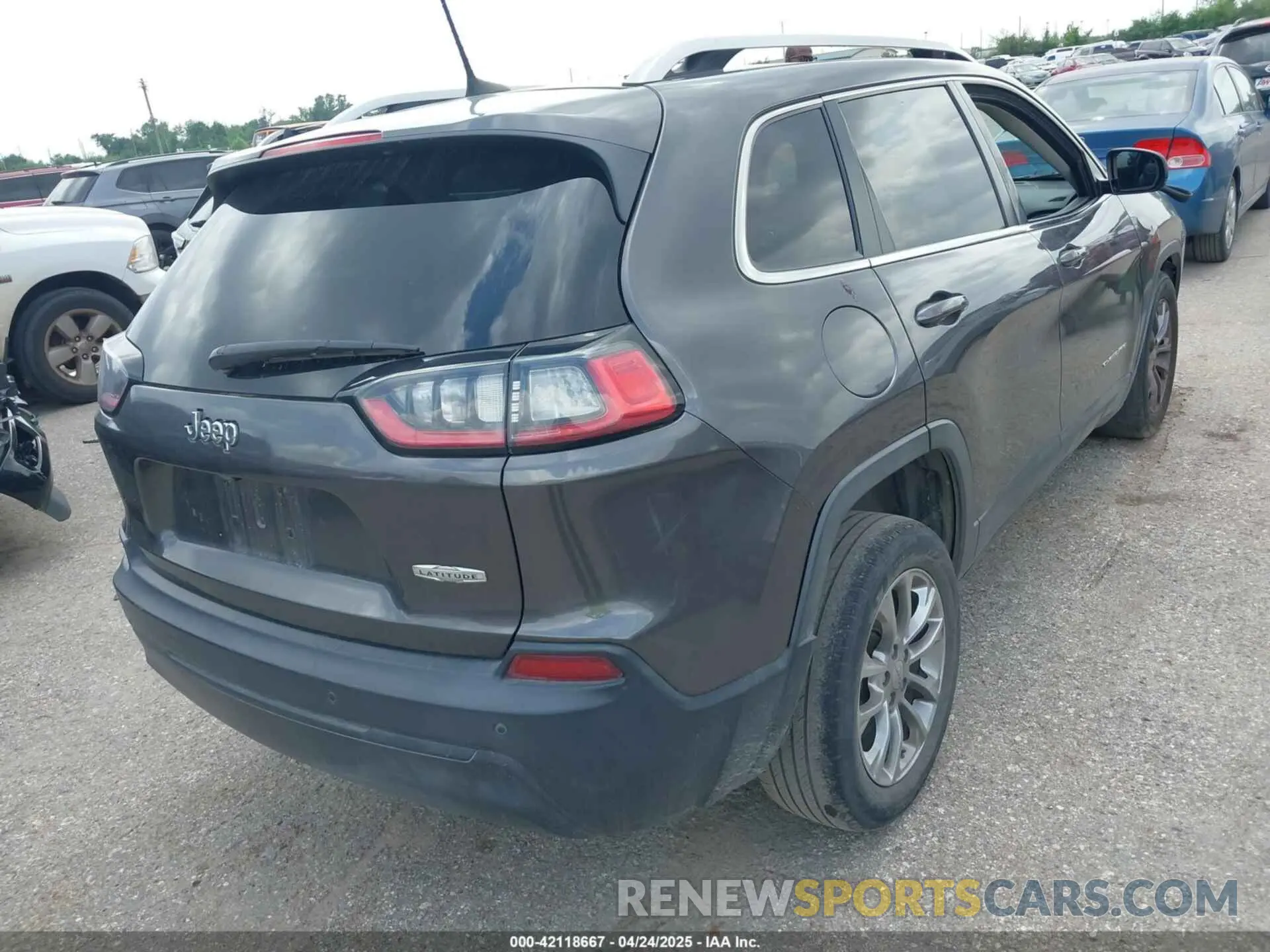 4 fotografías del automóvil dañado 1C4PJLLB3KD312187 JEEP CHEROKEE 2019
