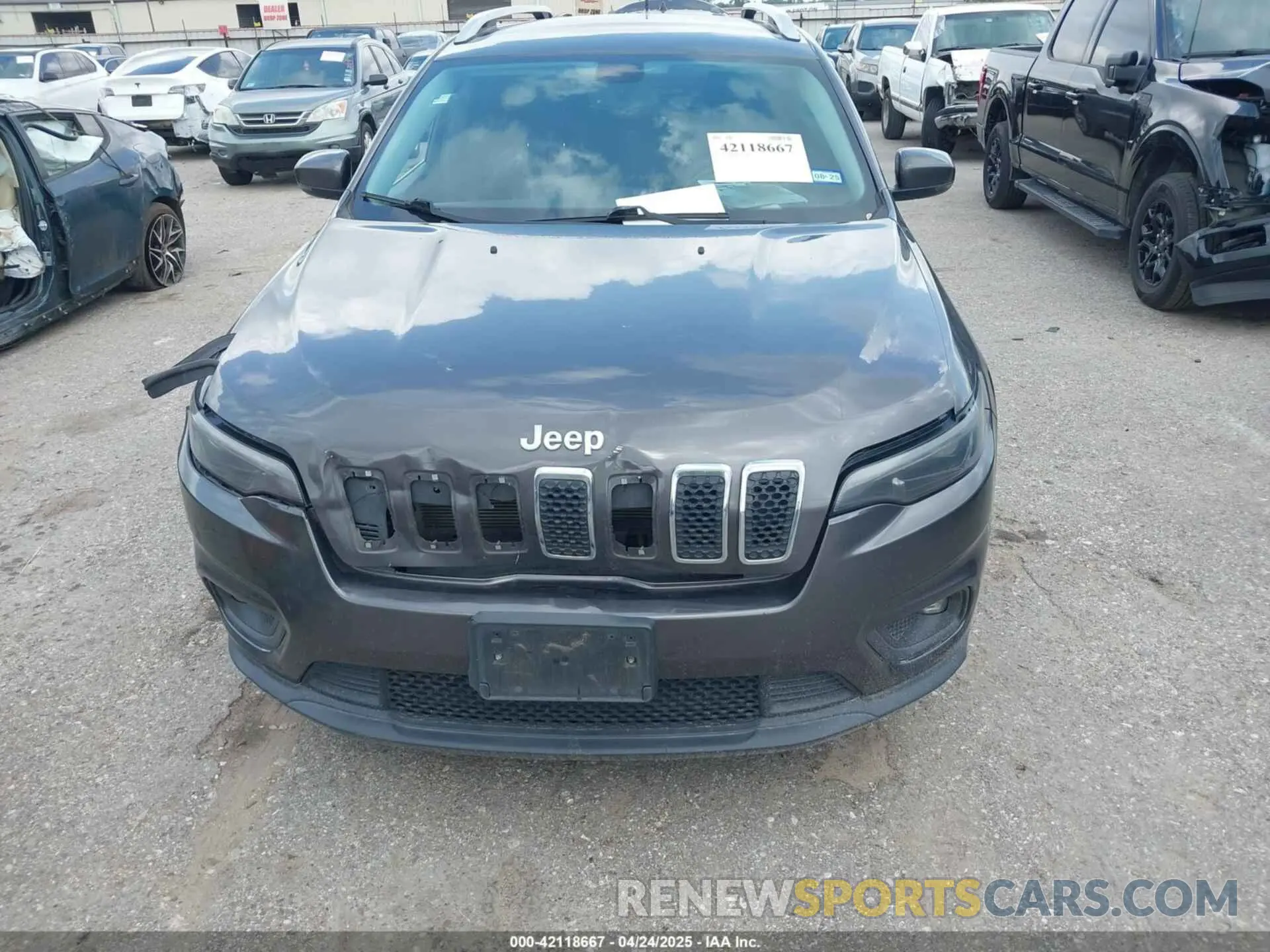 6 fotografías del automóvil dañado 1C4PJLLB3KD312187 JEEP CHEROKEE 2019