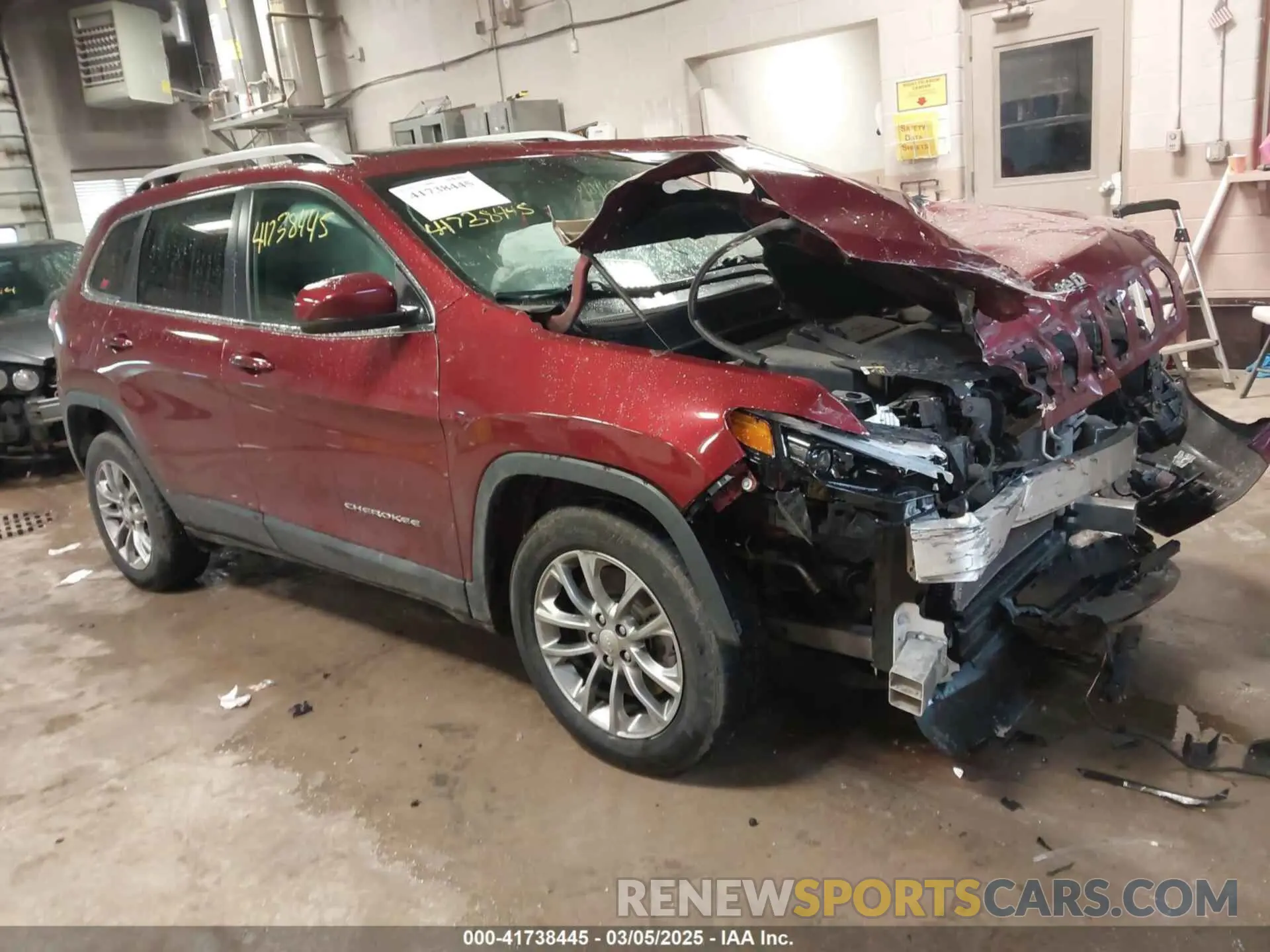 1 fotografías del automóvil dañado 1C4PJLLB4KD359065 JEEP CHEROKEE 2019