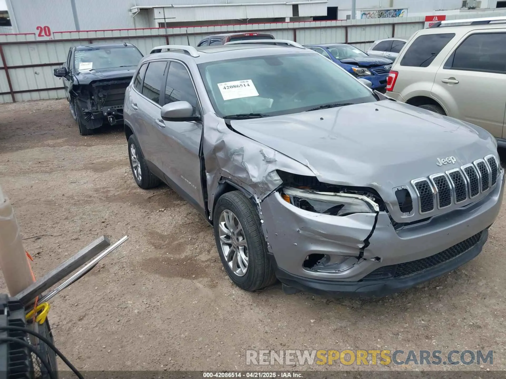1 fotografías del automóvil dañado 1C4PJLLB5KD128613 JEEP CHEROKEE 2019