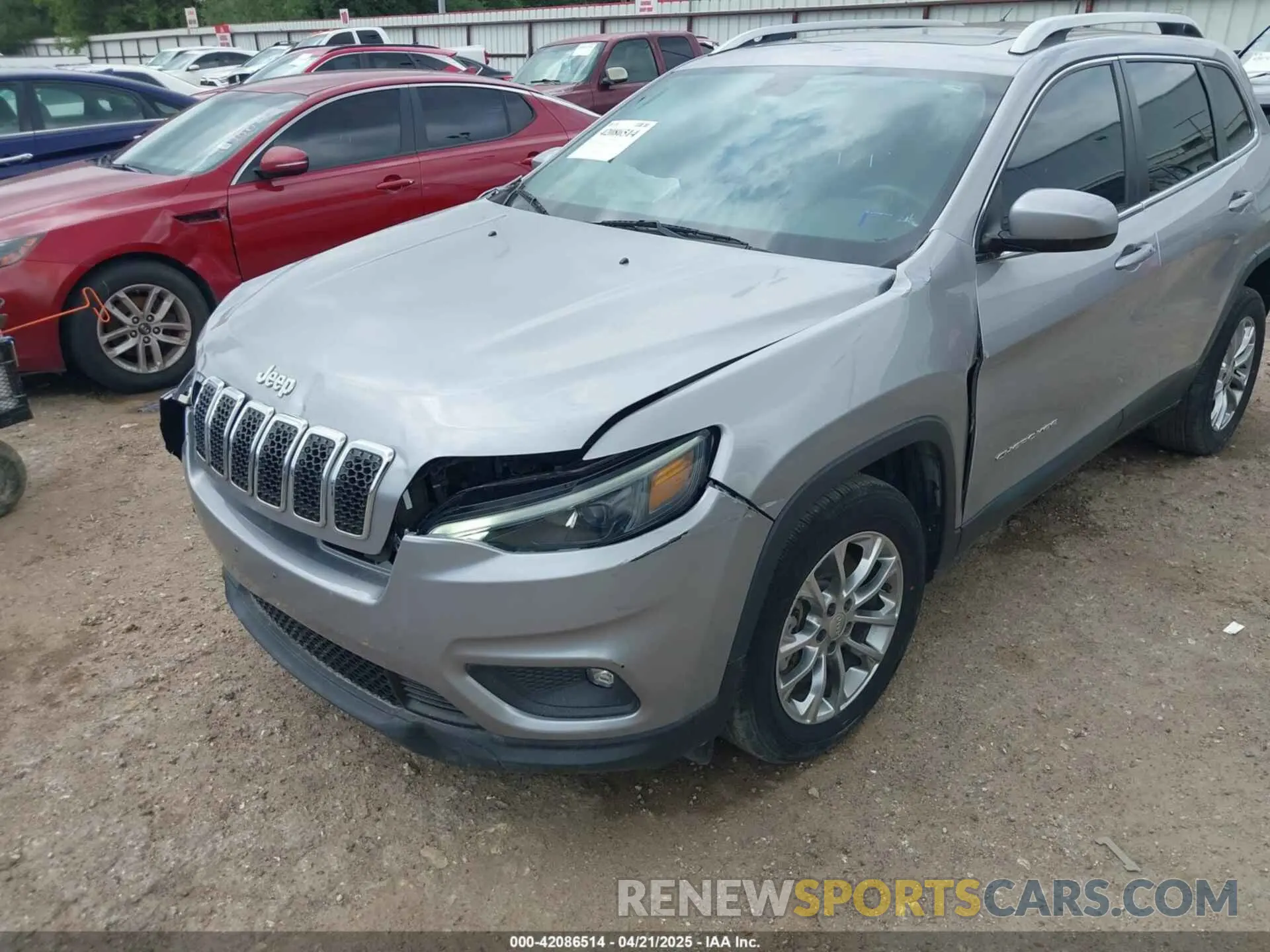 6 fotografías del automóvil dañado 1C4PJLLB5KD128613 JEEP CHEROKEE 2019
