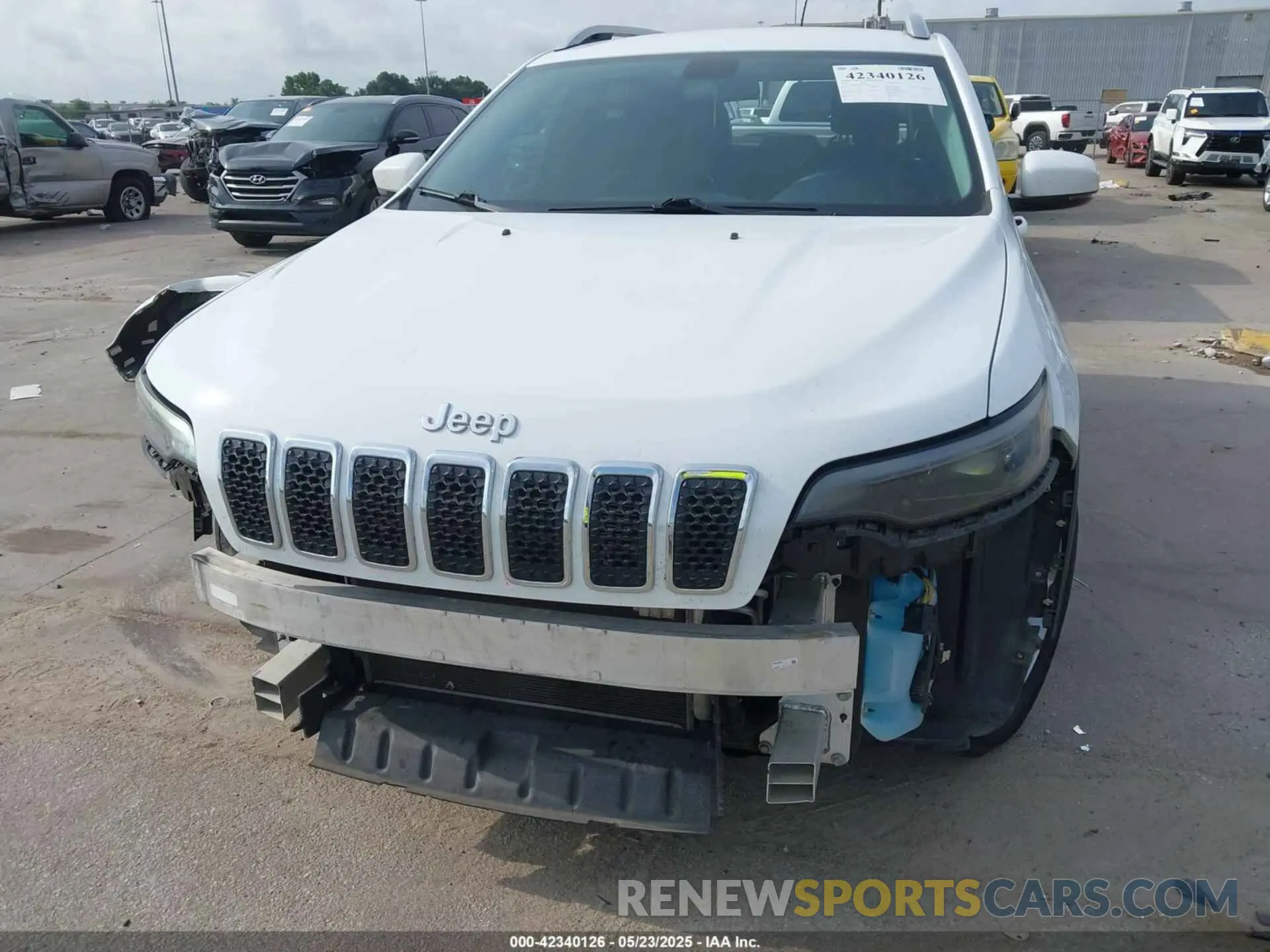 6 fotografías del automóvil dañado 1C4PJLLB5KD331890 JEEP CHEROKEE 2019