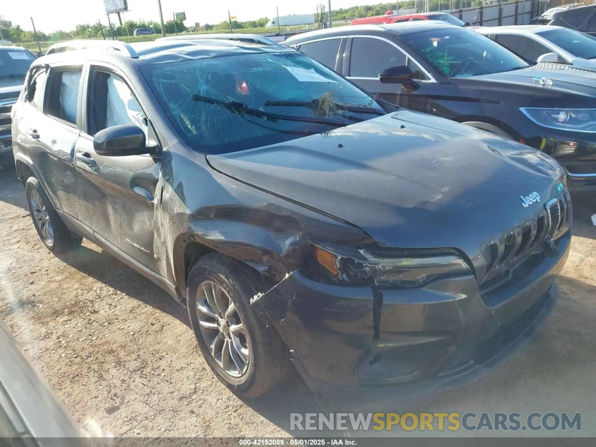 1 fotografías del automóvil dañado 1C4PJLLB6KD482852 JEEP CHEROKEE 2019