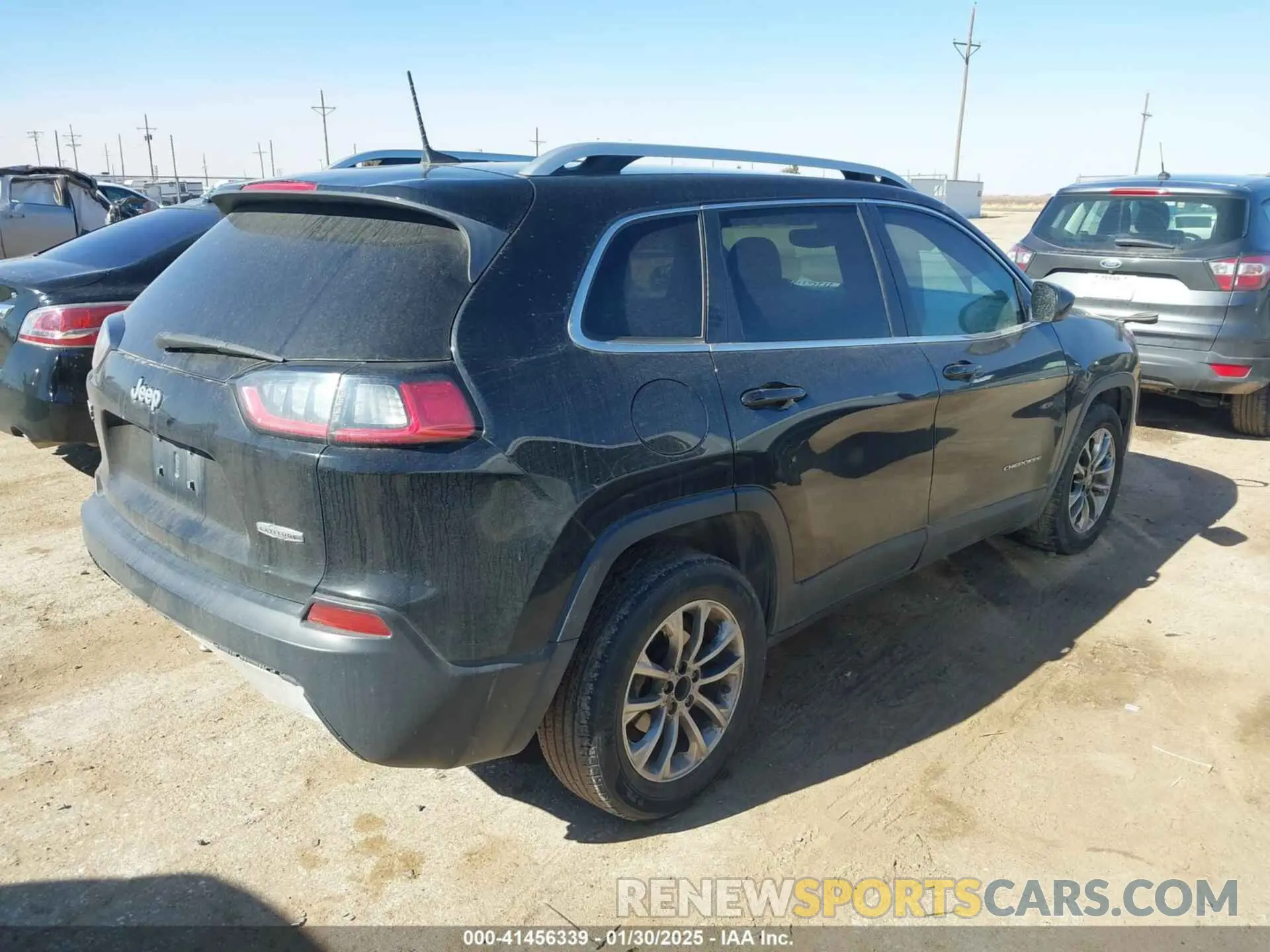 4 fotografías del automóvil dañado 1C4PJLLB7KD205935 JEEP CHEROKEE 2019
