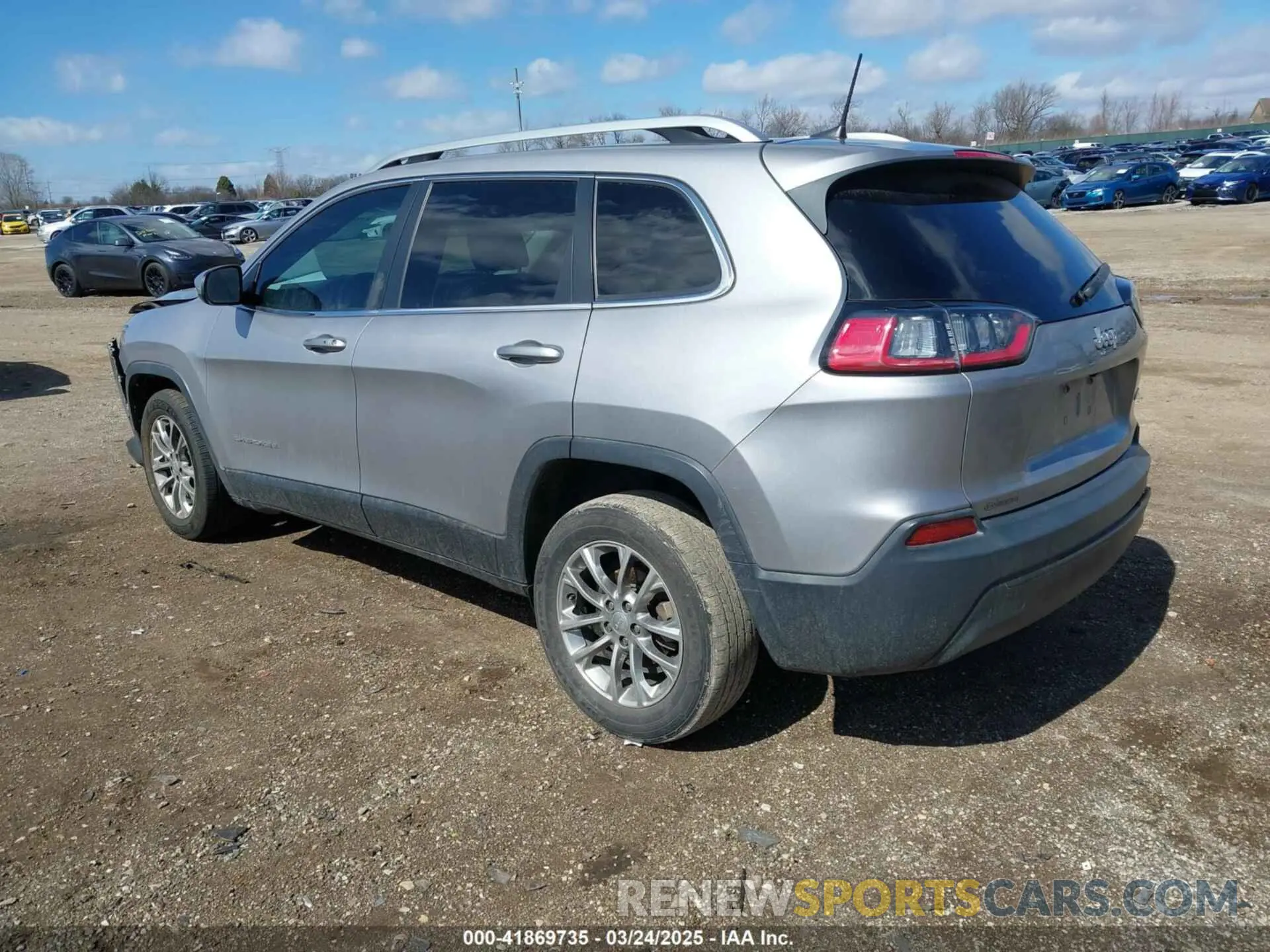 3 fotografías del automóvil dañado 1C4PJLLB8KD144661 JEEP CHEROKEE 2019