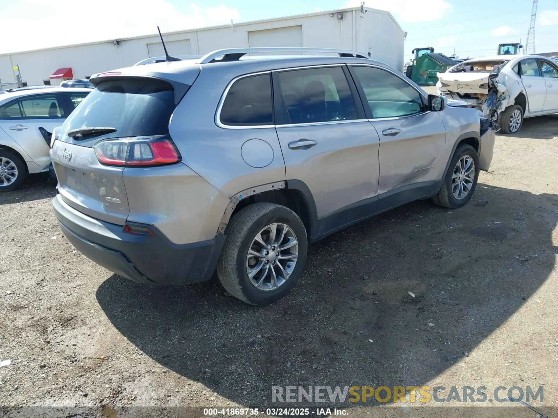 4 fotografías del automóvil dañado 1C4PJLLB8KD144661 JEEP CHEROKEE 2019