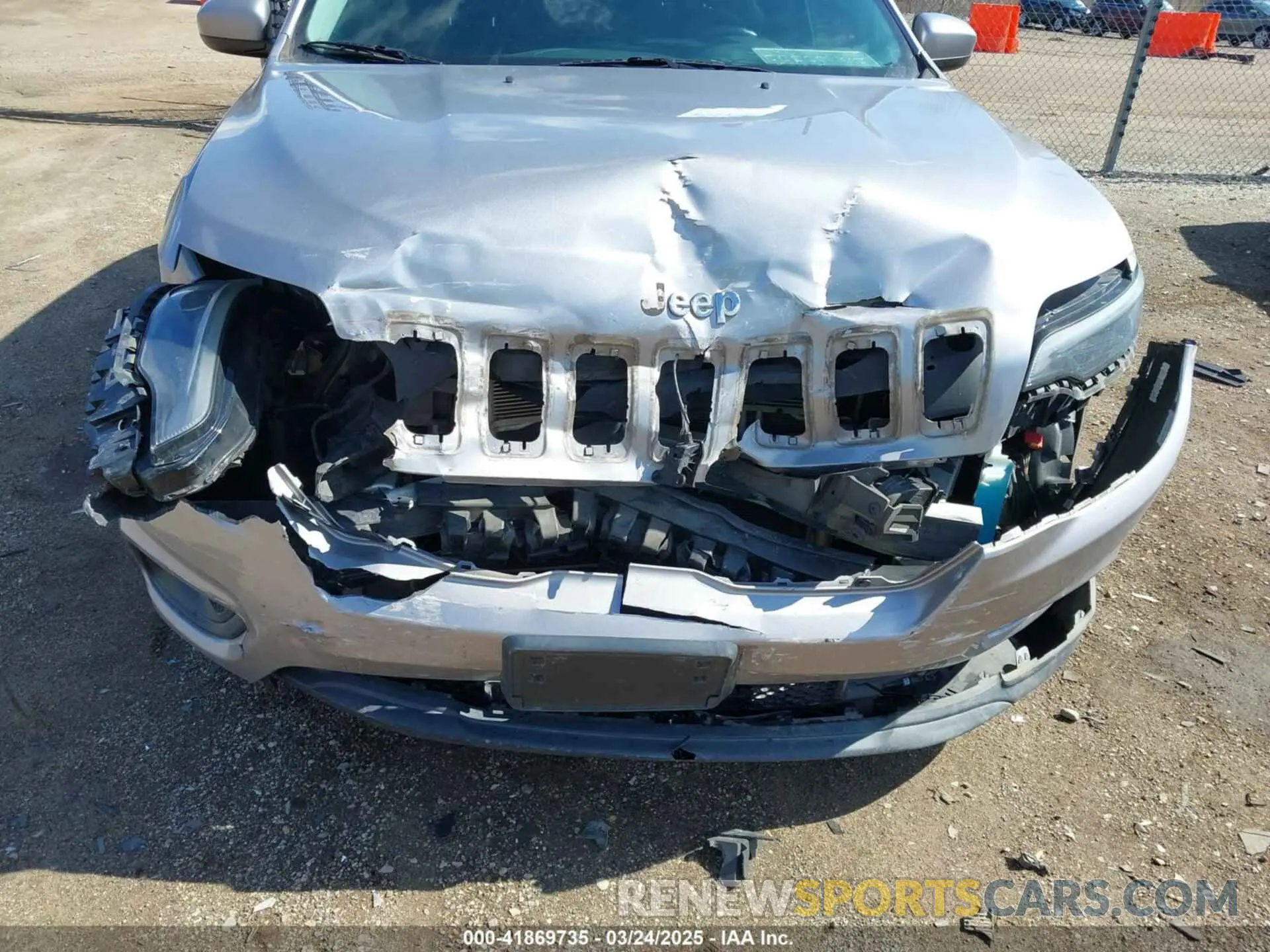 6 fotografías del automóvil dañado 1C4PJLLB8KD144661 JEEP CHEROKEE 2019