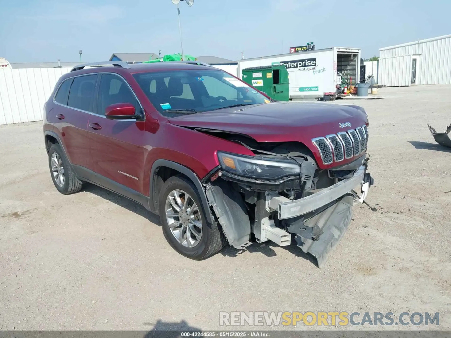 1 fotografías del automóvil dañado 1C4PJLLBXKD176673 JEEP CHEROKEE 2019