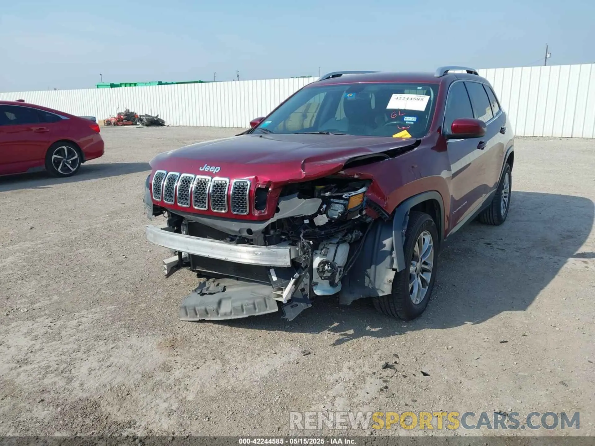 6 fotografías del automóvil dañado 1C4PJLLBXKD176673 JEEP CHEROKEE 2019