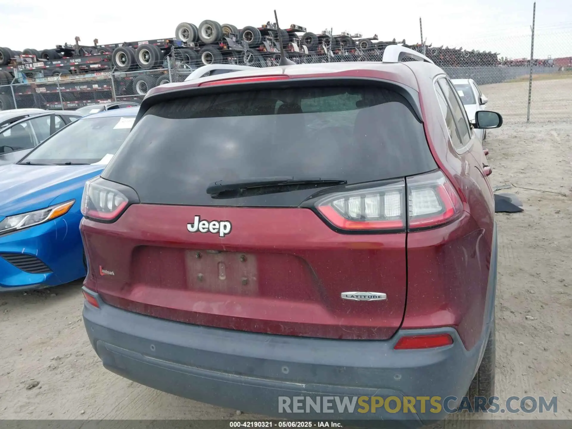 16 fotografías del automóvil dañado 1C4PJLLBXKD290219 JEEP CHEROKEE 2019