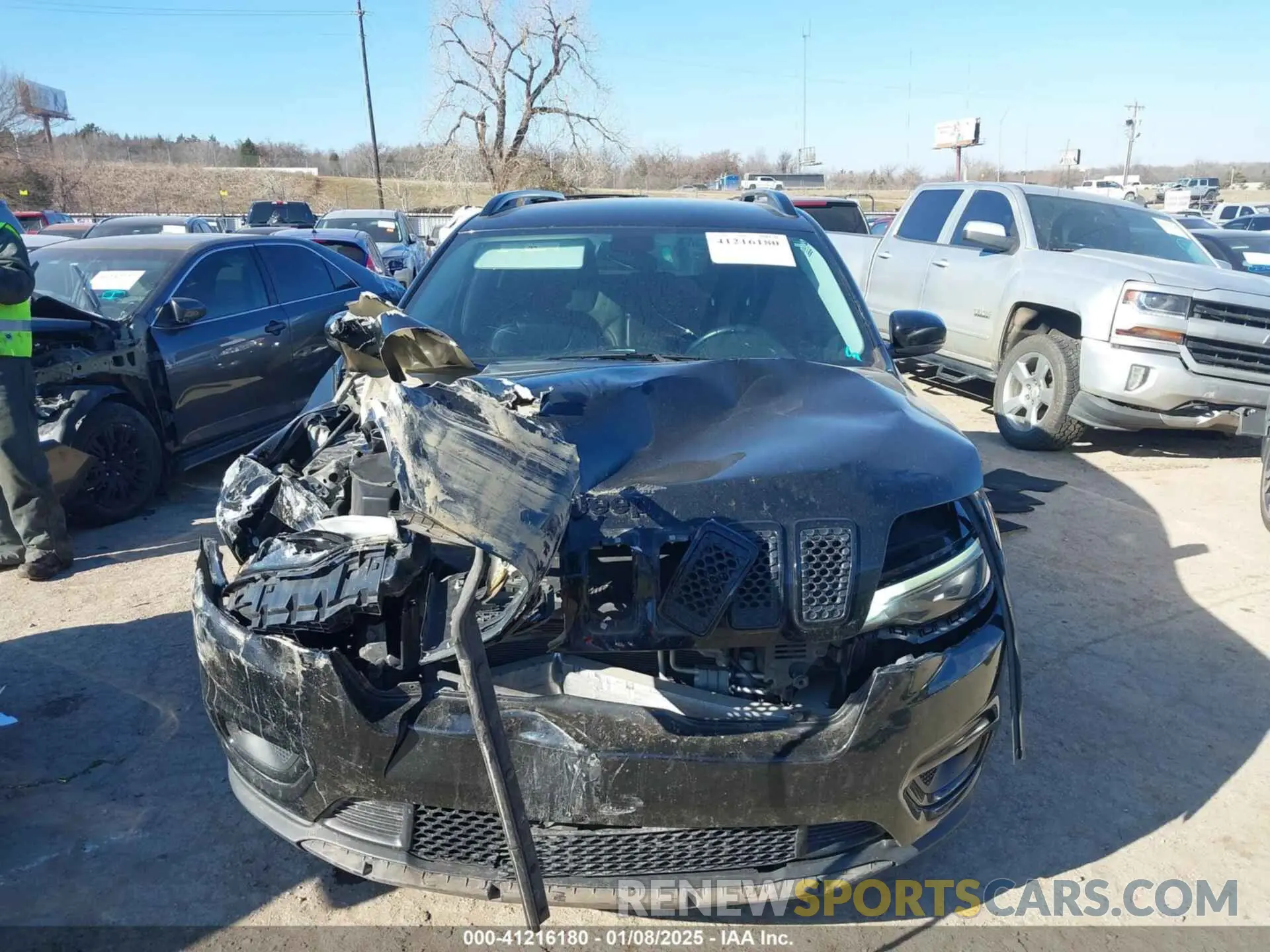 12 fotografías del automóvil dañado 1C4PJLLBXKD339287 JEEP CHEROKEE 2019