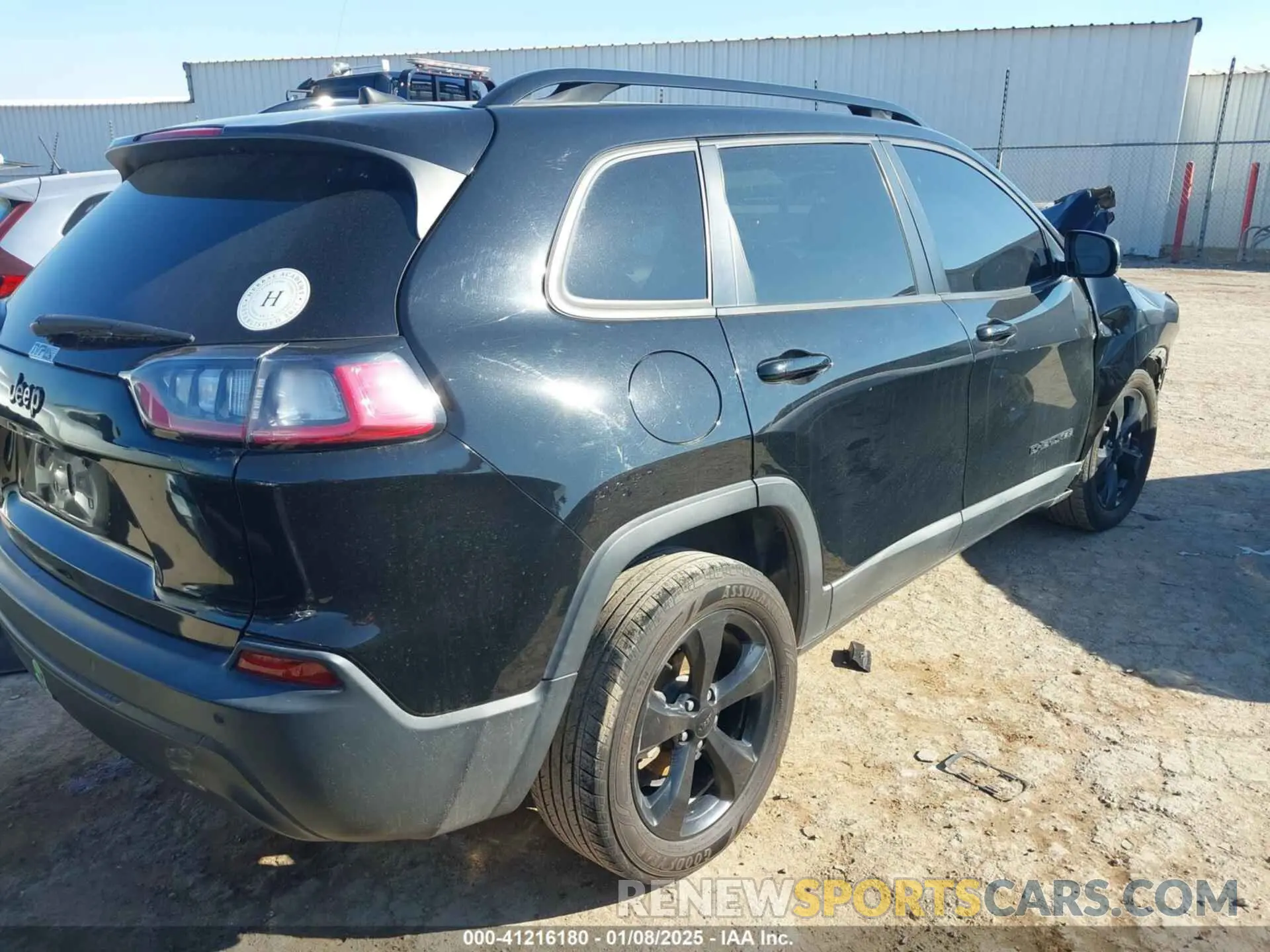 4 fotografías del automóvil dañado 1C4PJLLBXKD339287 JEEP CHEROKEE 2019
