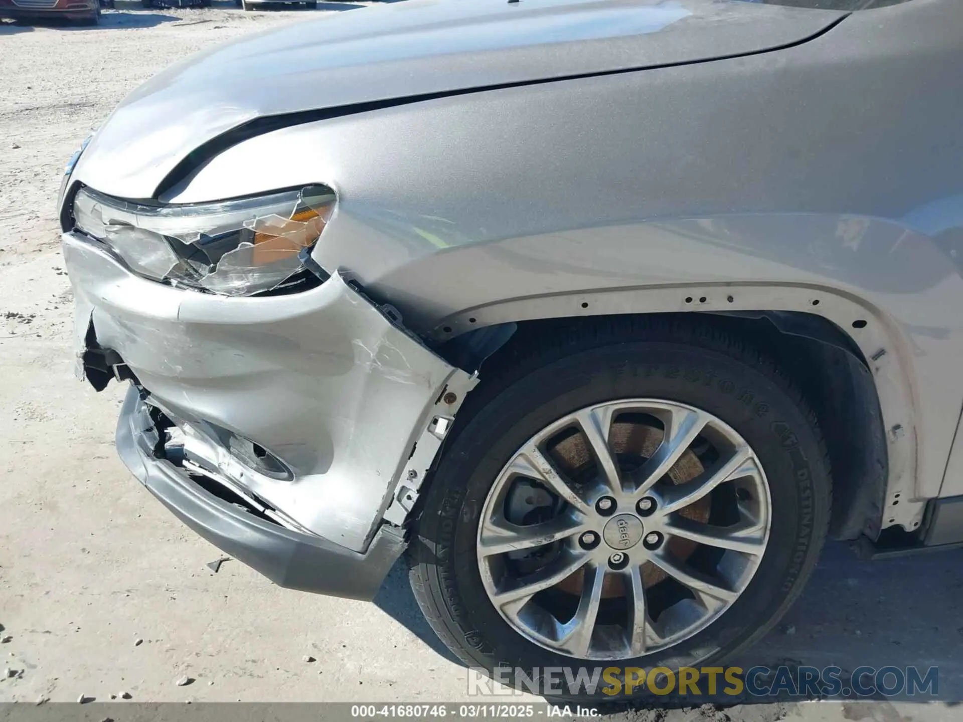 6 fotografías del automóvil dañado 1C4PJLLN7KD147576 JEEP CHEROKEE 2019