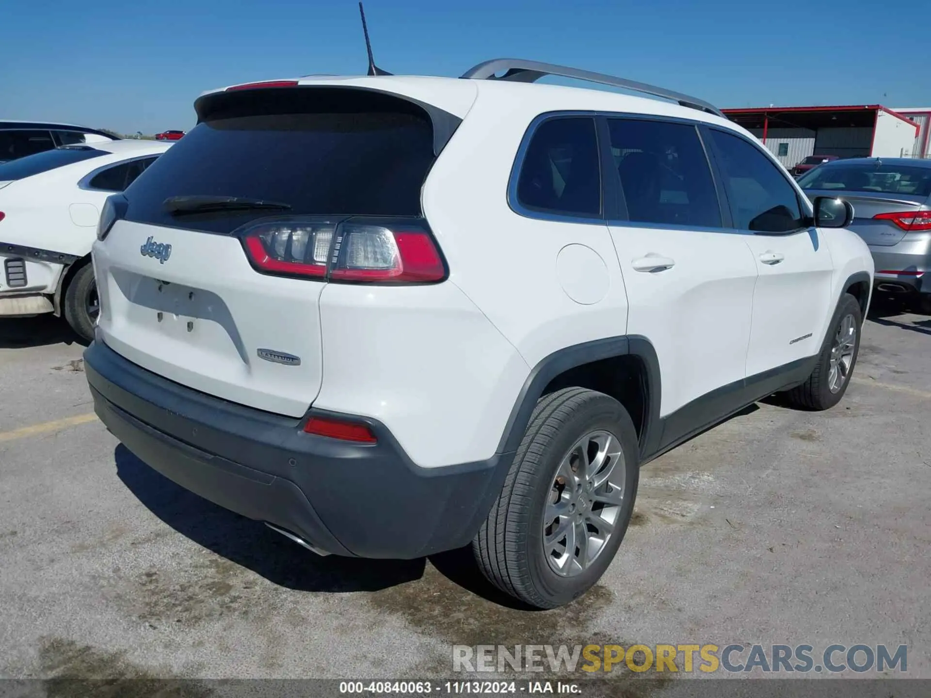 4 fotografías del automóvil dañado 1C4PJLLNXKD290098 JEEP CHEROKEE 2019