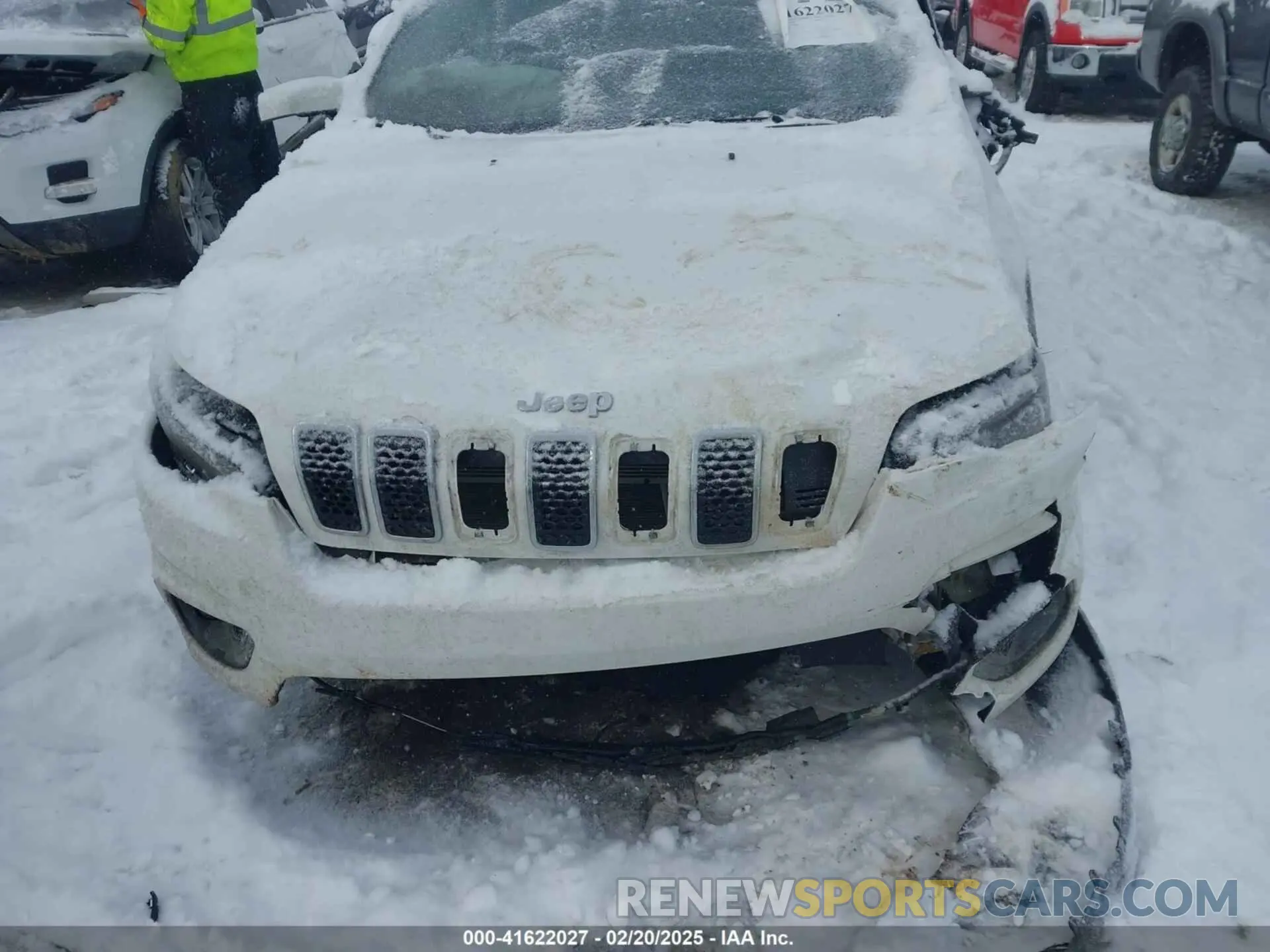 6 fotografías del automóvil dañado 1C4PJLLX2KD486604 JEEP CHEROKEE 2019