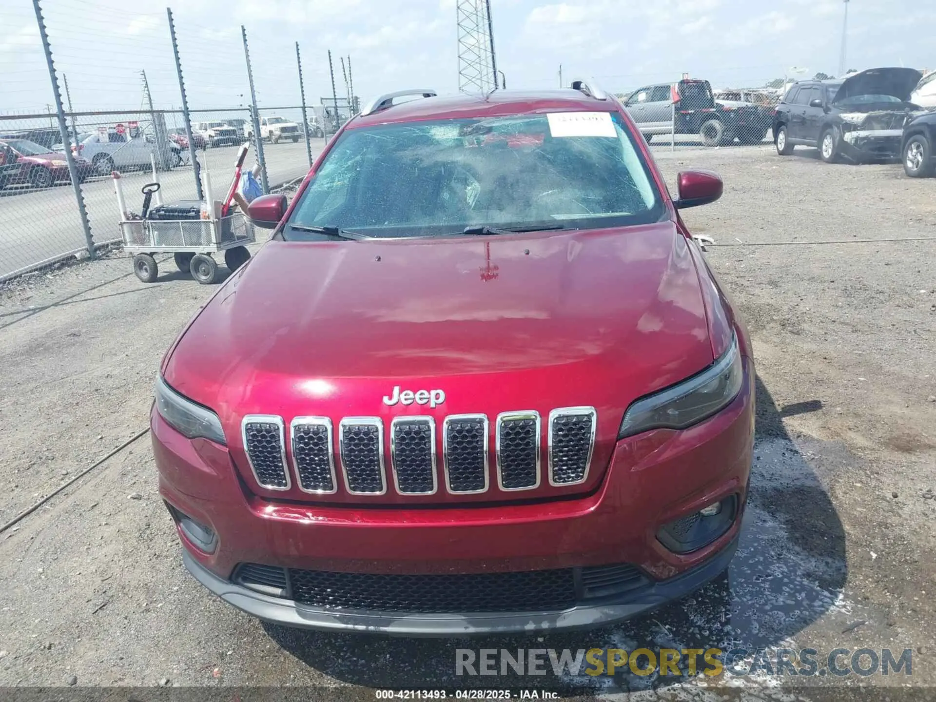 12 fotografías del automóvil dañado 1C4PJLLXXKD132846 JEEP CHEROKEE 2019
