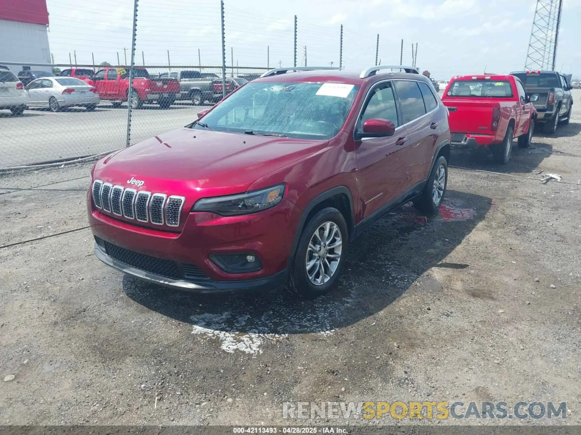 2 fotografías del automóvil dañado 1C4PJLLXXKD132846 JEEP CHEROKEE 2019