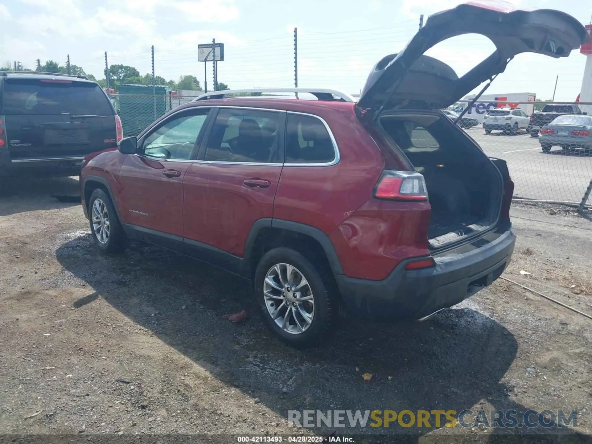 3 fotografías del automóvil dañado 1C4PJLLXXKD132846 JEEP CHEROKEE 2019