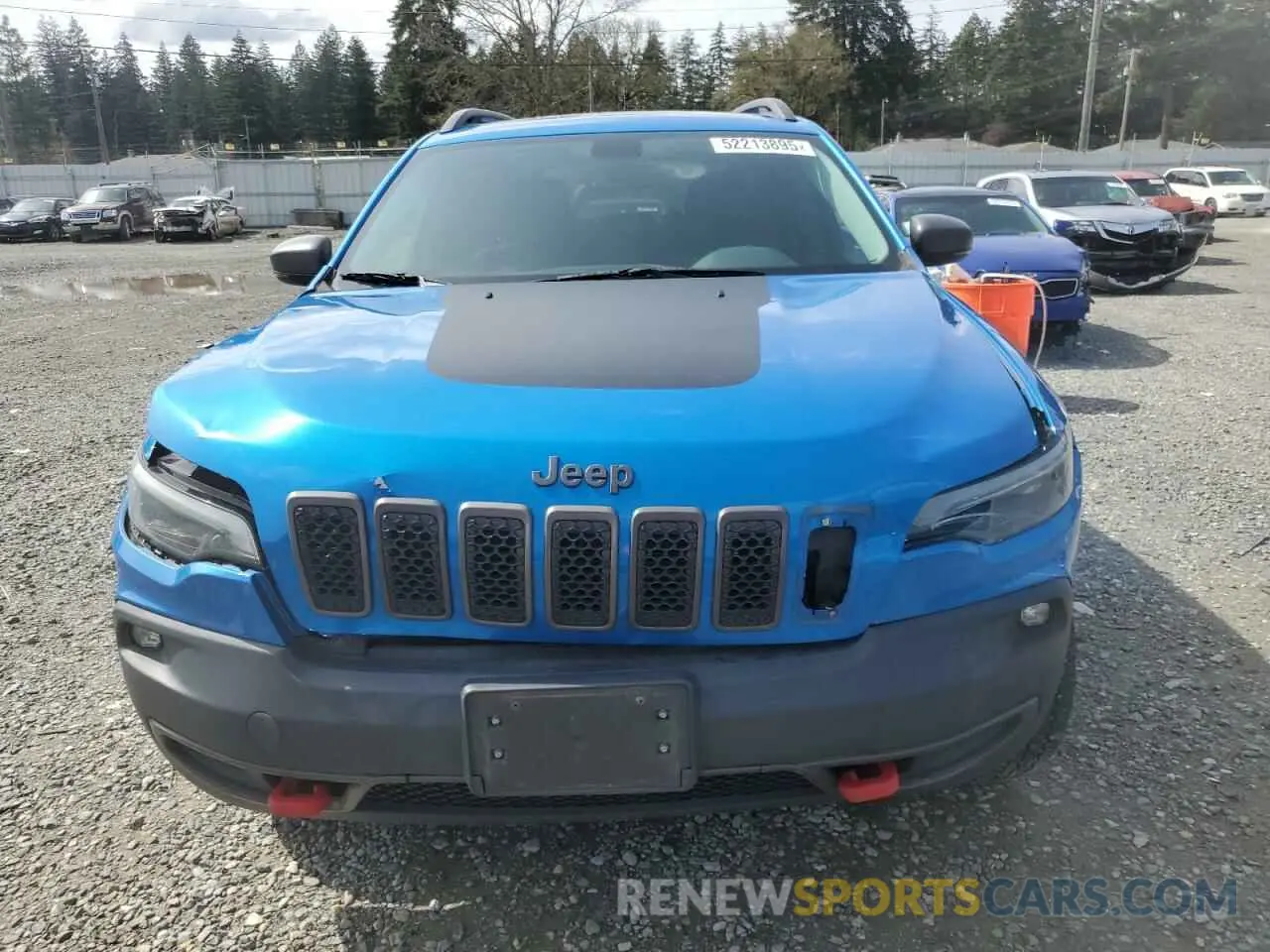 5 fotografías del automóvil dañado 1C4PJMBX0KD108370 JEEP CHEROKEE 2019