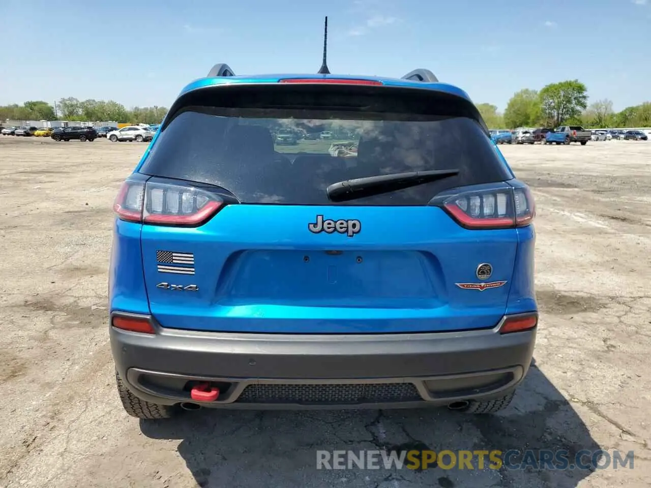 6 fotografías del automóvil dañado 1C4PJMBX2KD341540 JEEP CHEROKEE 2019