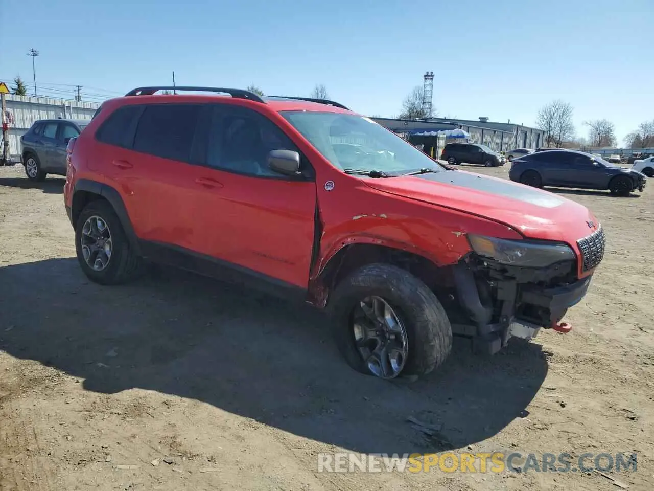4 fotografías del automóvil dañado 1C4PJMBX4KD131120 JEEP CHEROKEE 2019