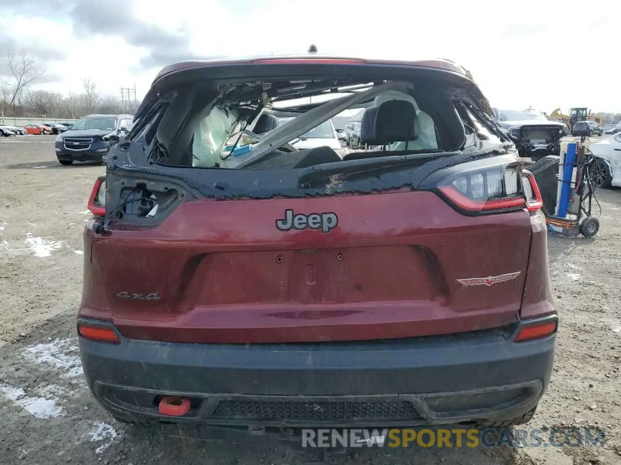 6 fotografías del automóvil dañado 1C4PJMBX4KD187705 JEEP CHEROKEE 2019