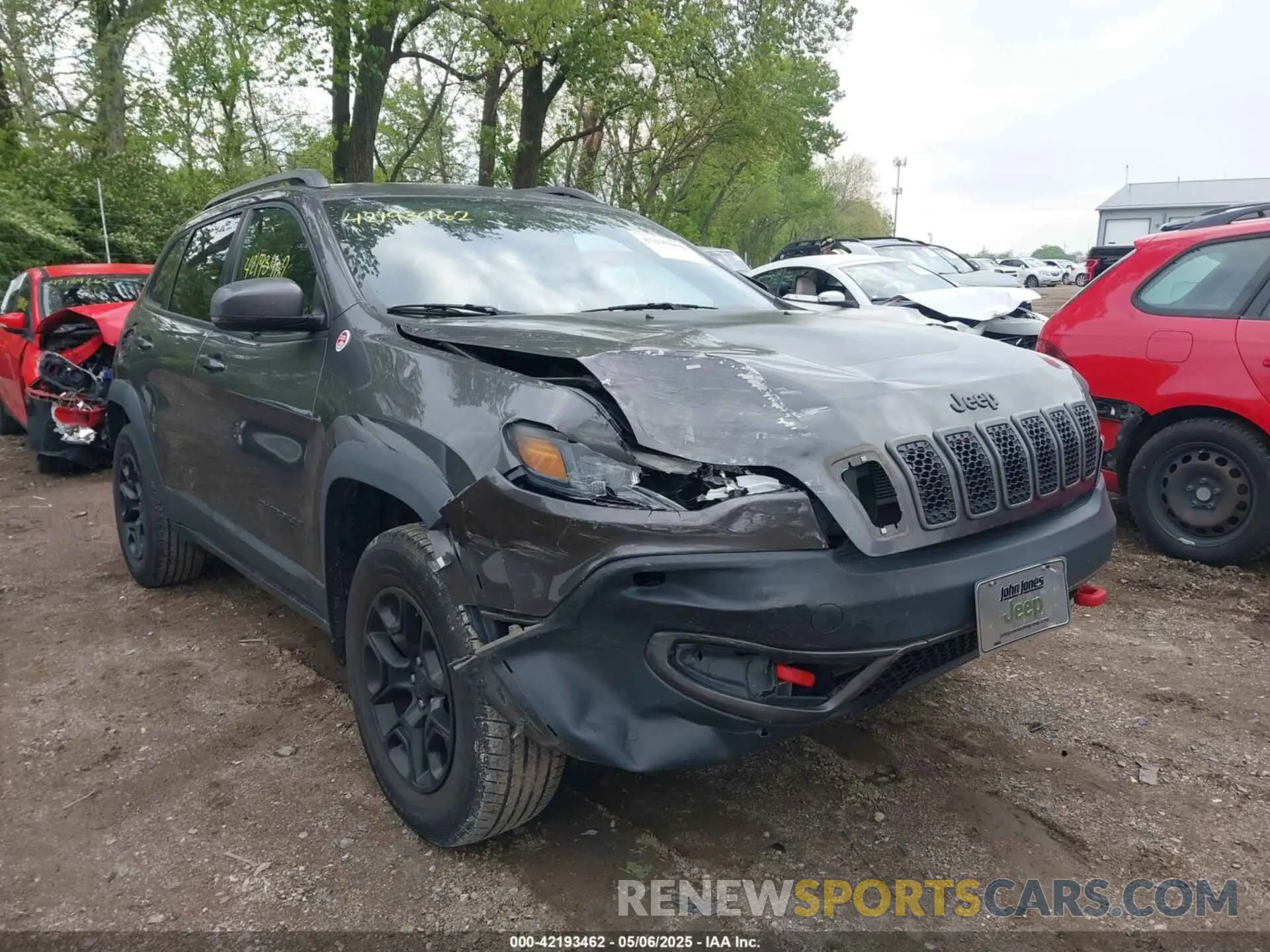 6 fotografías del automóvil dañado 1C4PJMBX5KD140733 JEEP CHEROKEE 2019