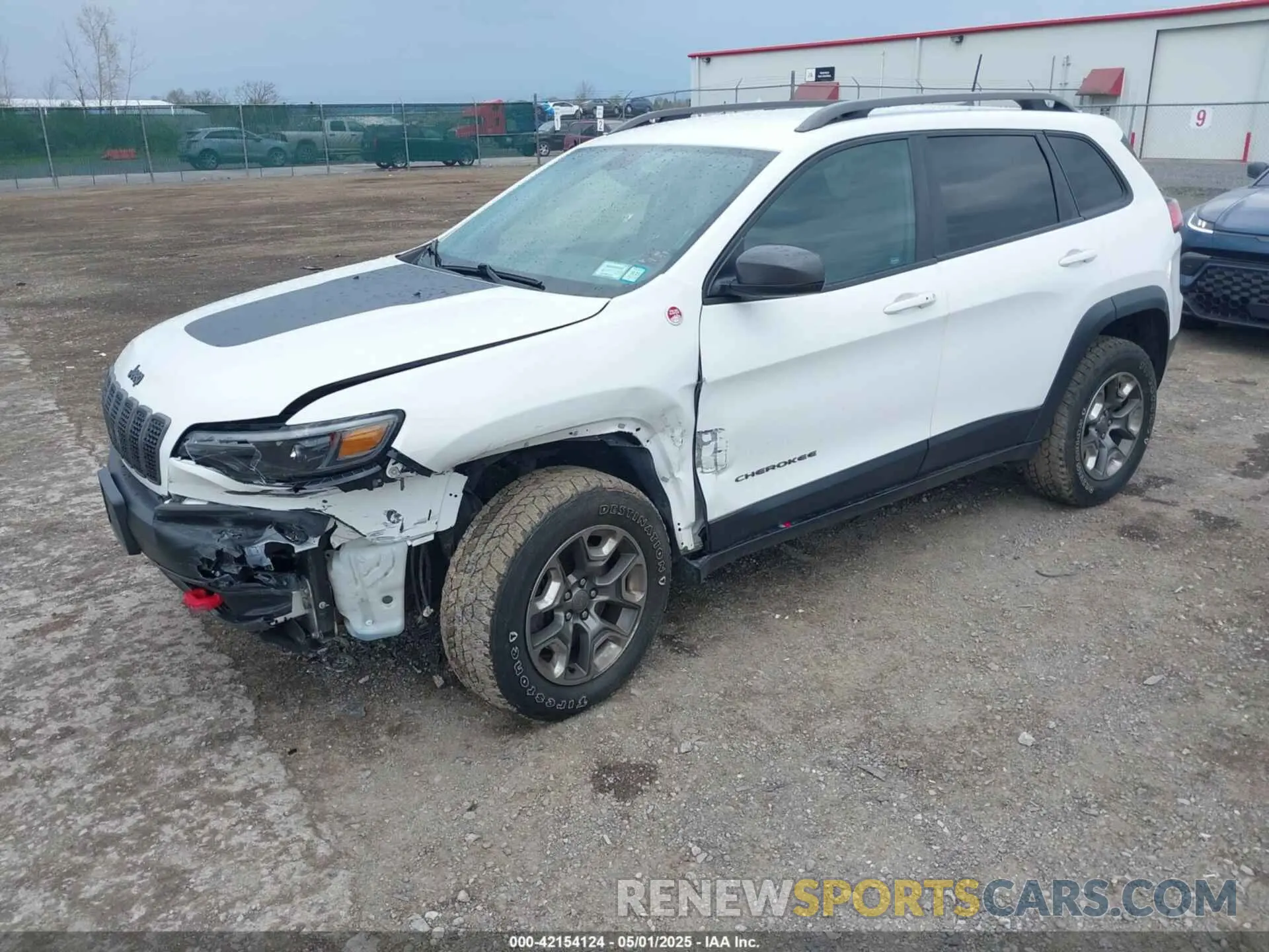 2 fotografías del automóvil dañado 1C4PJMBX7KD126848 JEEP CHEROKEE 2019