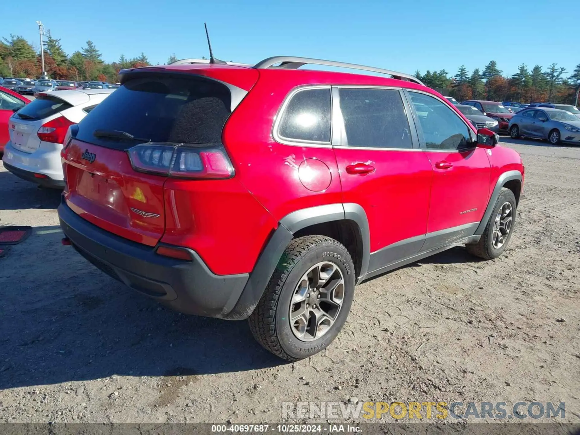 4 fotografías del automóvil dañado 1C4PJMBX7KD298488 JEEP CHEROKEE 2019